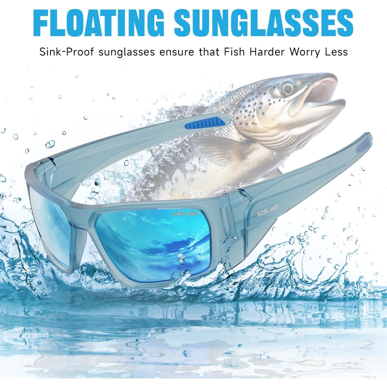 Gafas de Sol Polarizadas Flotantes TR90 para Hombres y Mujeres