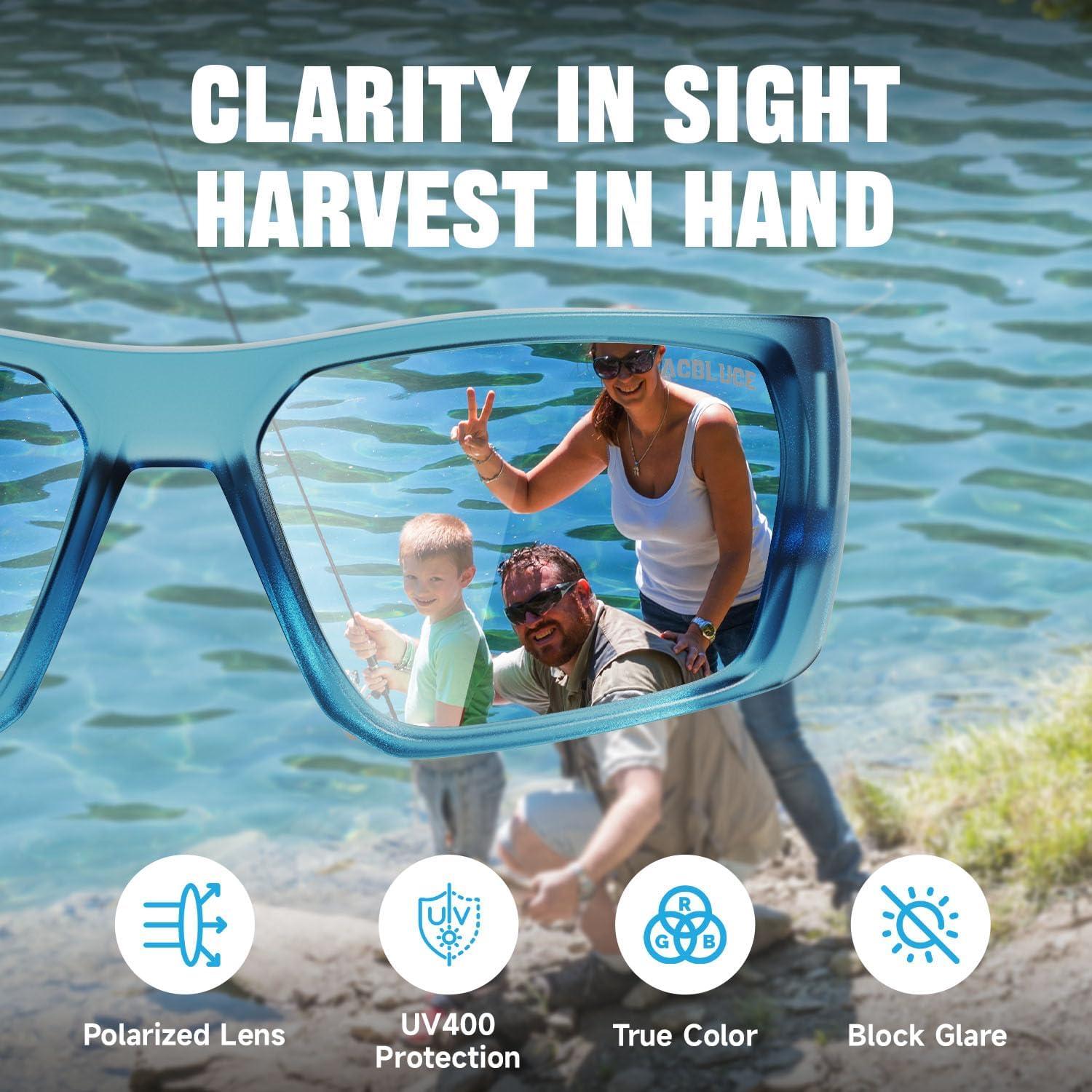 Gafas de Sol Polarizadas Flotantes TR90 para Hombres y Mujeres