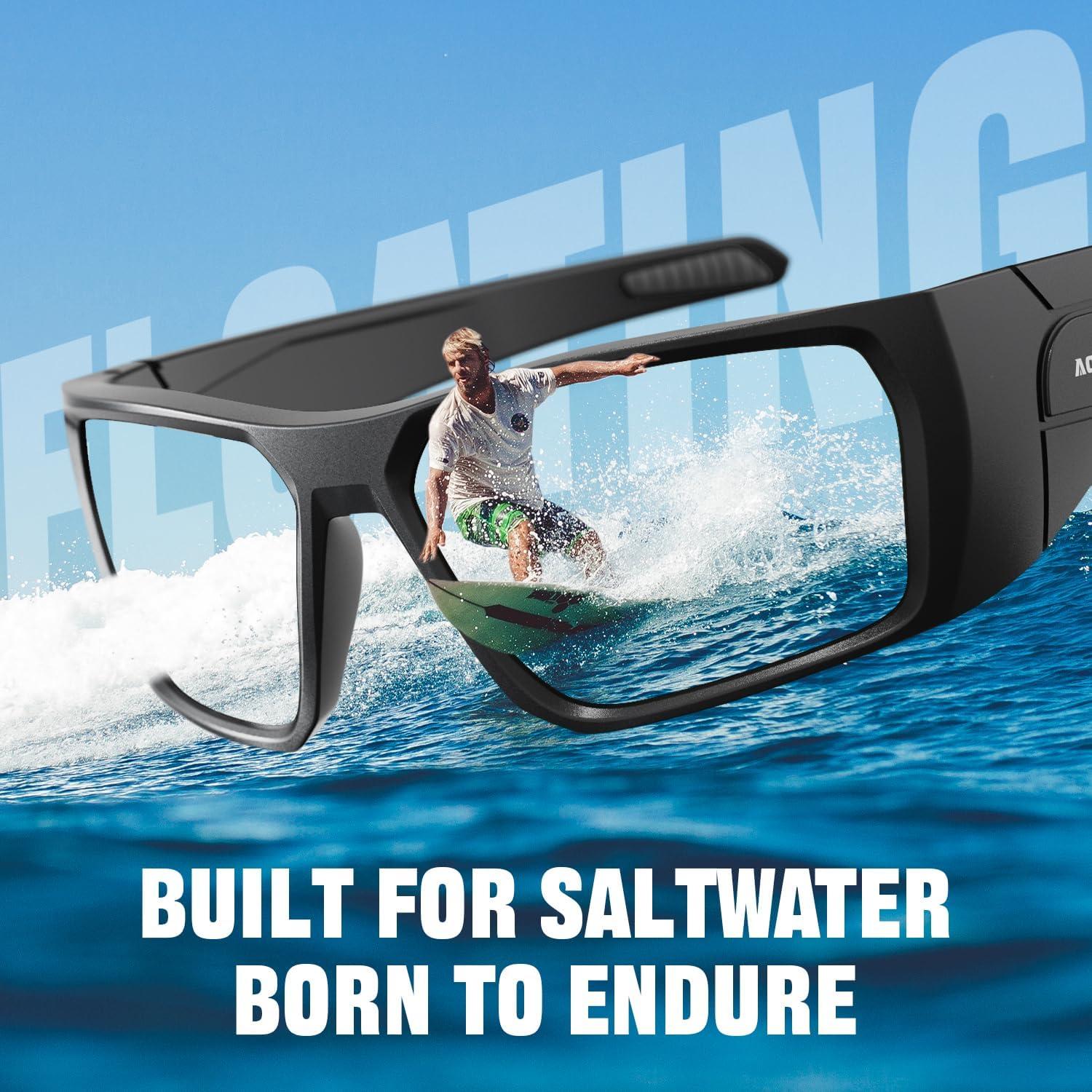 Gafas de Sol Polarizadas Flotantes TR90 para Hombres y Mujeres