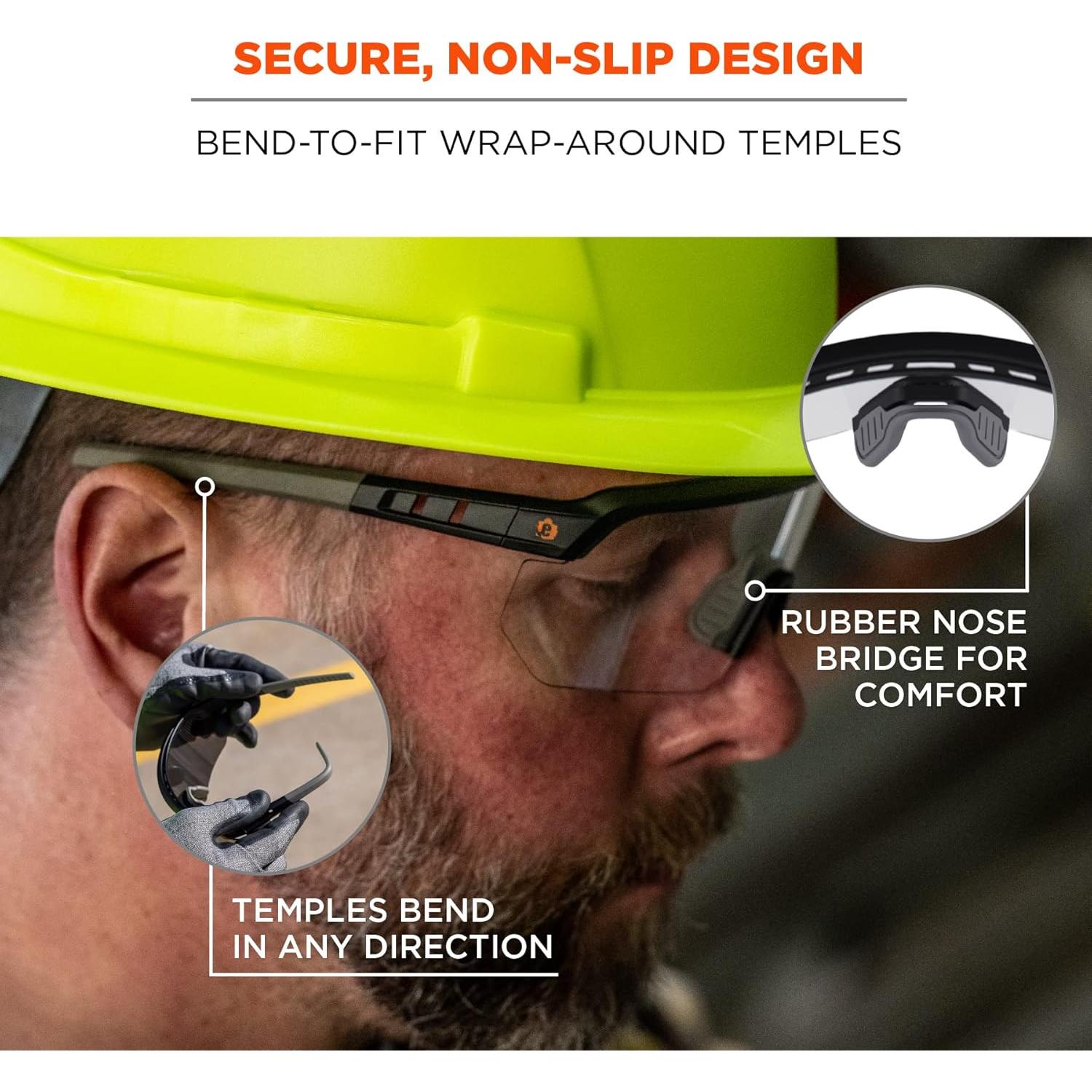 Gafas de Seguridad Ergodyne AEGIR Anti Rayones y Anti Niebla