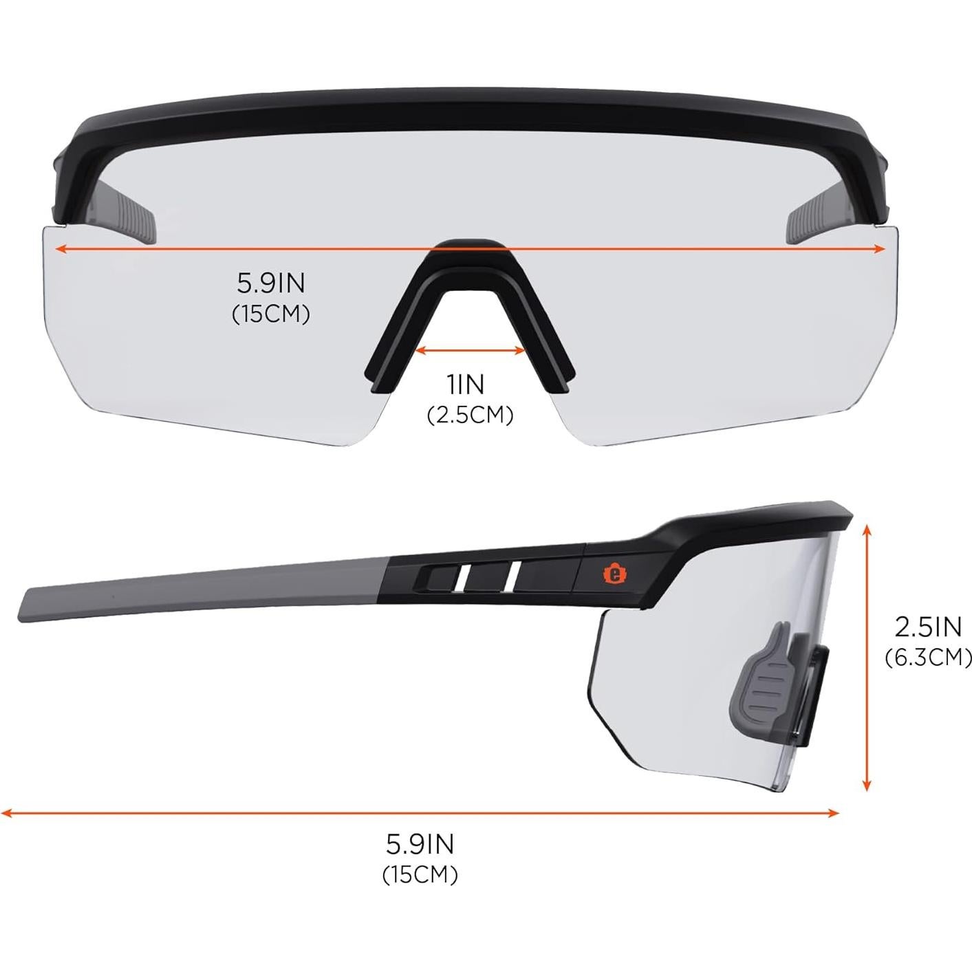 Gafas de Seguridad Ergodyne AEGIR Anti Rayones y Anti Niebla