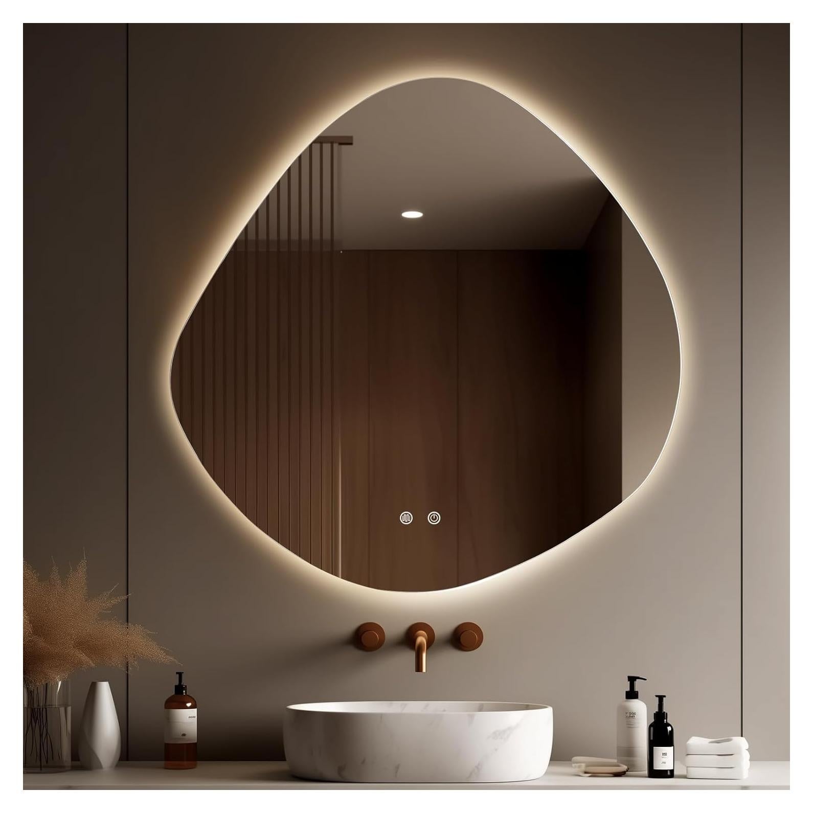 Espejo de Baño LED WallBeyond 76.2x76.2cm Anti-vaho