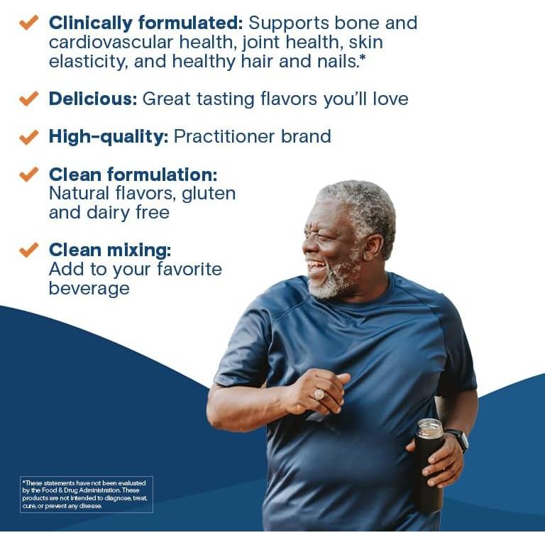 Polvo de Proteína de Colágeno Múltiple Bariatric Fusion 30 Porciones Sabor Fresa y Plátano