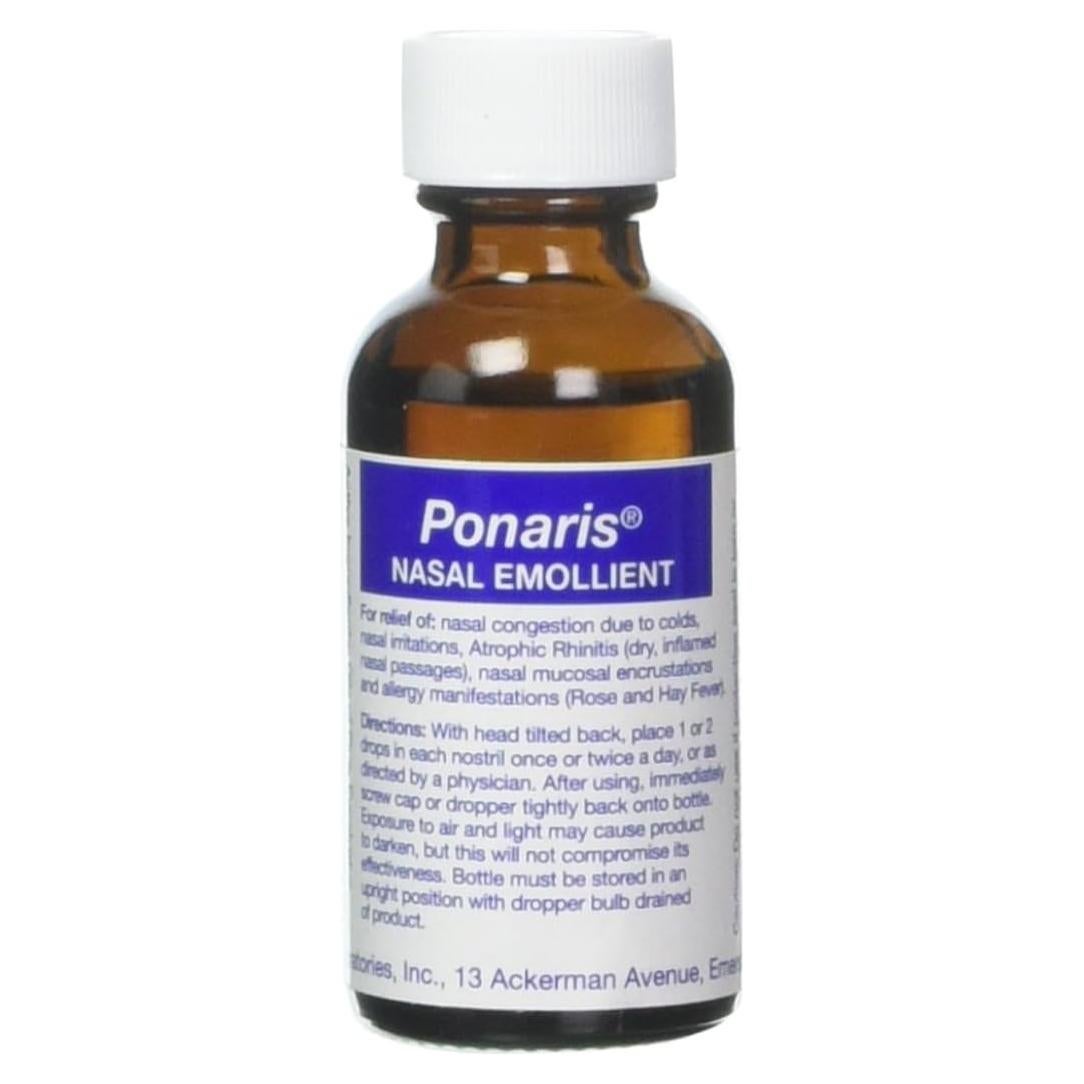 Ponaris Emoliente Nasal 28.35g - Jamol Laboratories