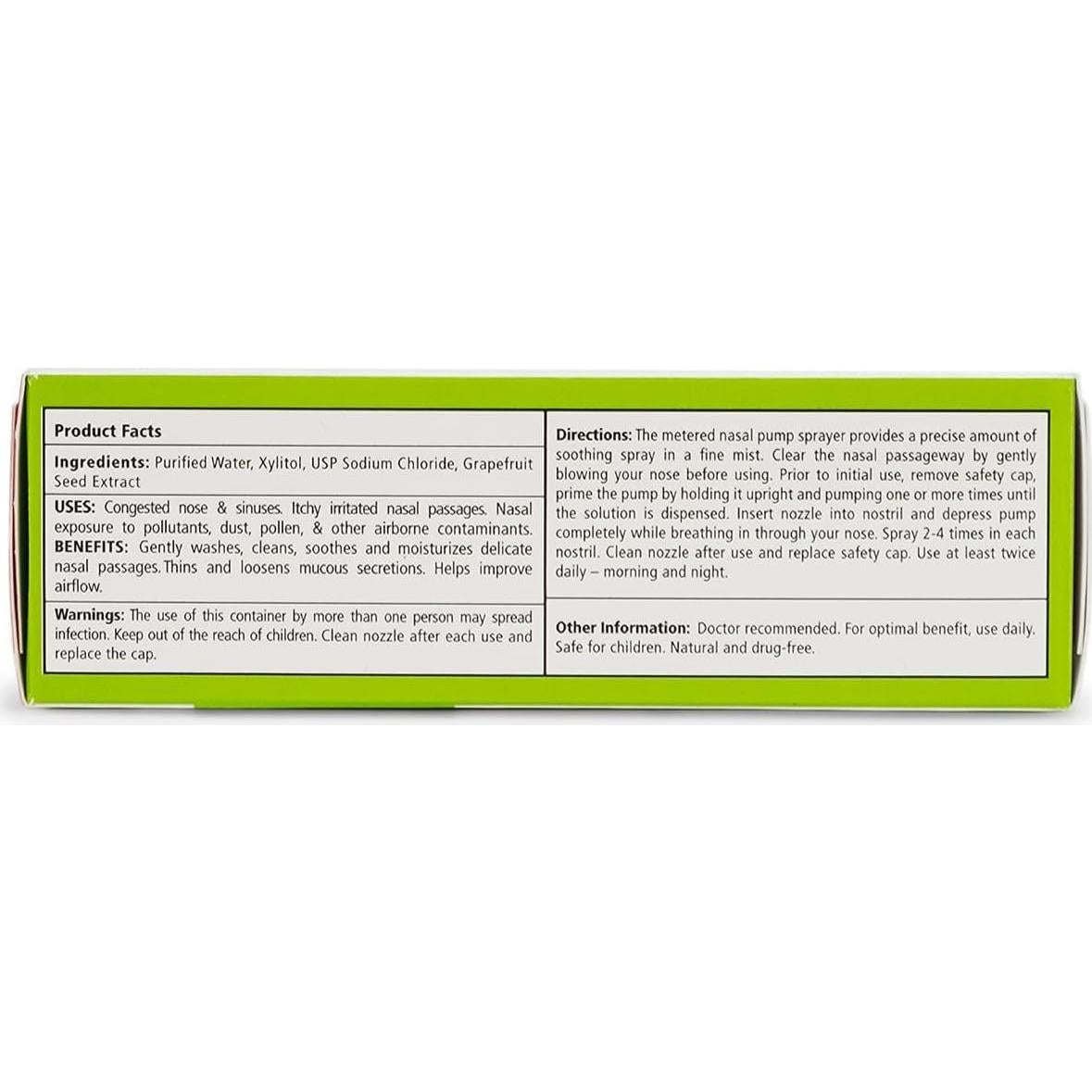 Xlear Natural Nasal Spray with Xylitol, 1.5 fl oz (Pack of 2)