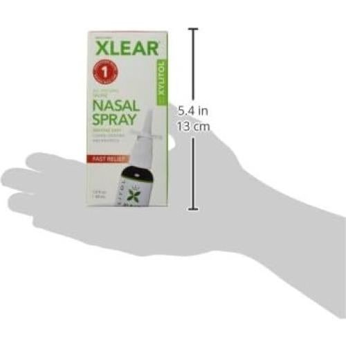 Xlear Natural Nasal Spray with Xylitol, 1.5 fl oz (Pack of 2)