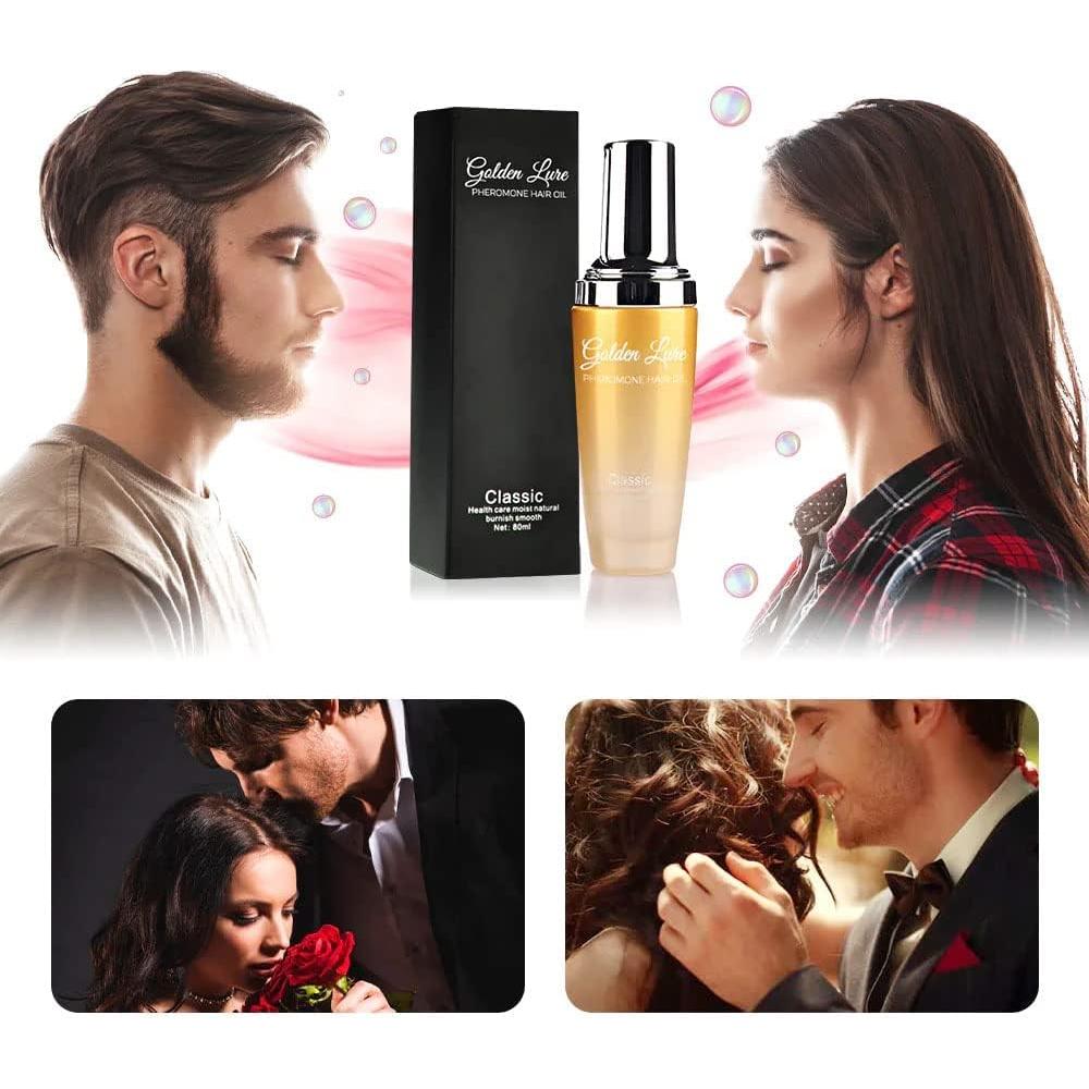 Aceite para el cabello con feromonas Golden Lure 80ml