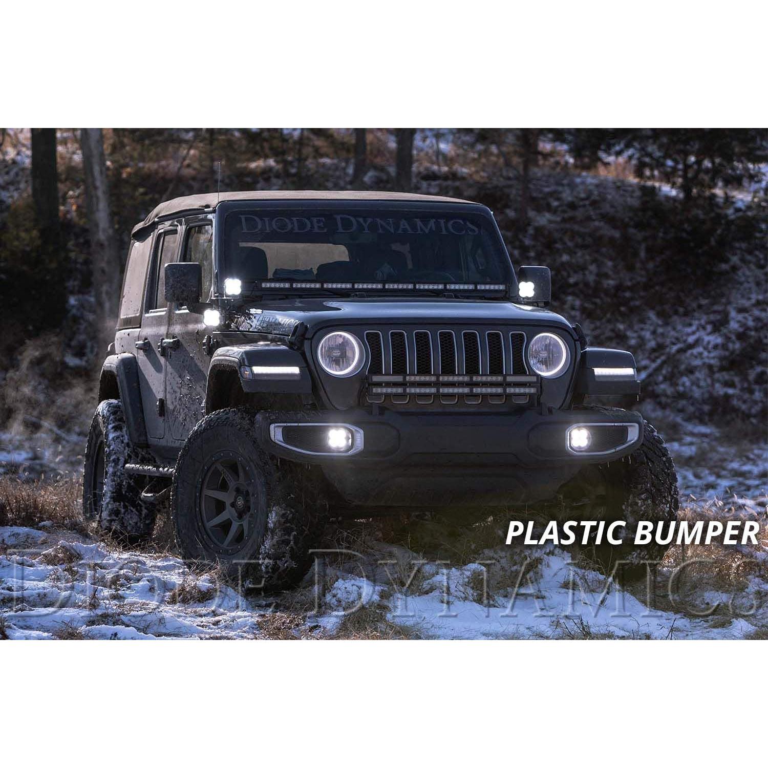 Kit de luces antiniebla LED Diode Dynamics para Jeep JL 2018-2025