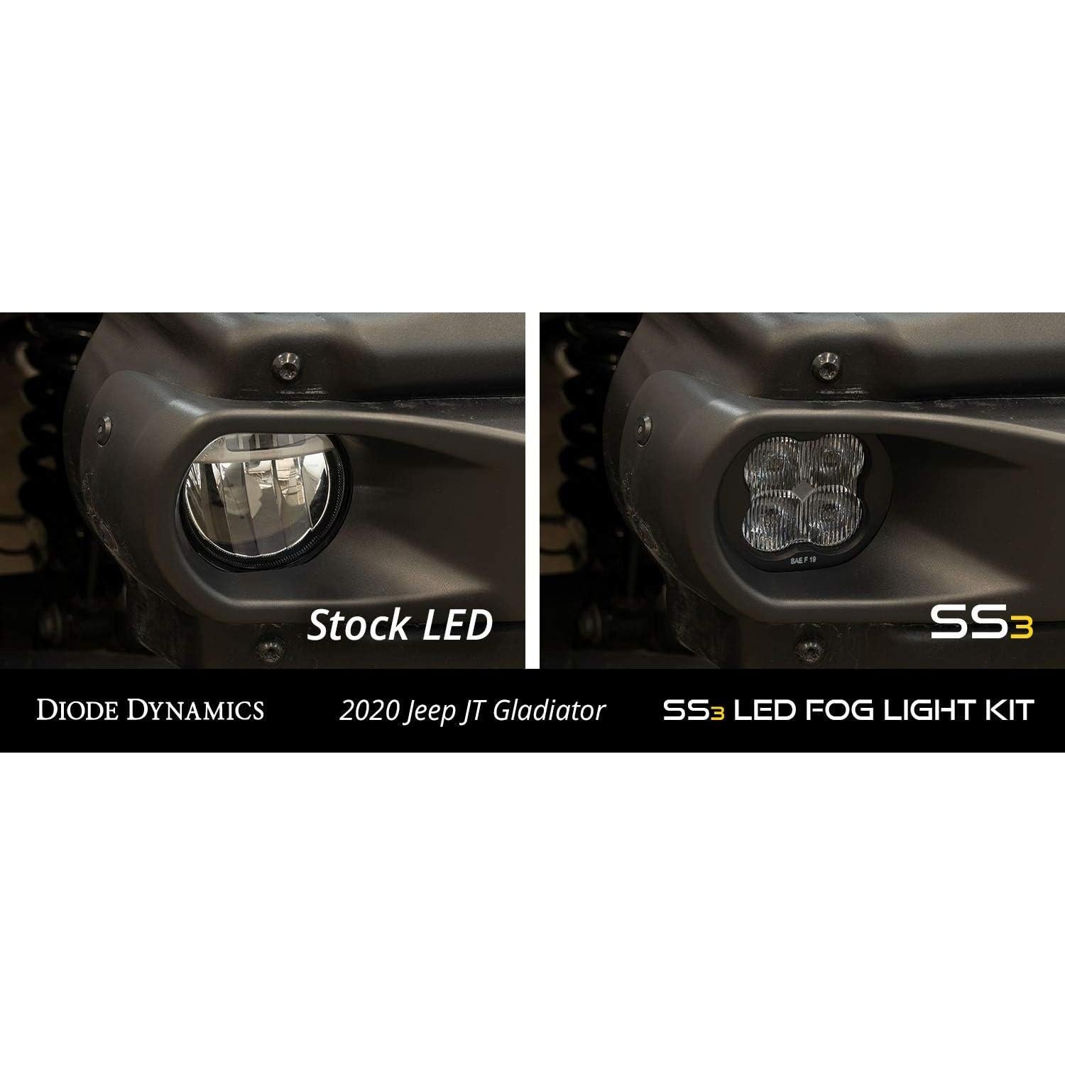 Kit de luces antiniebla LED Diode Dynamics para Jeep JL 2018-2025