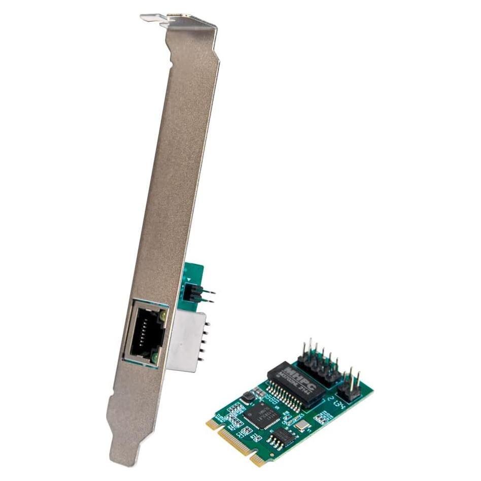 Tarjeta de Red IO Crest M.2 M+B 2.5G Intel I225 RJ45