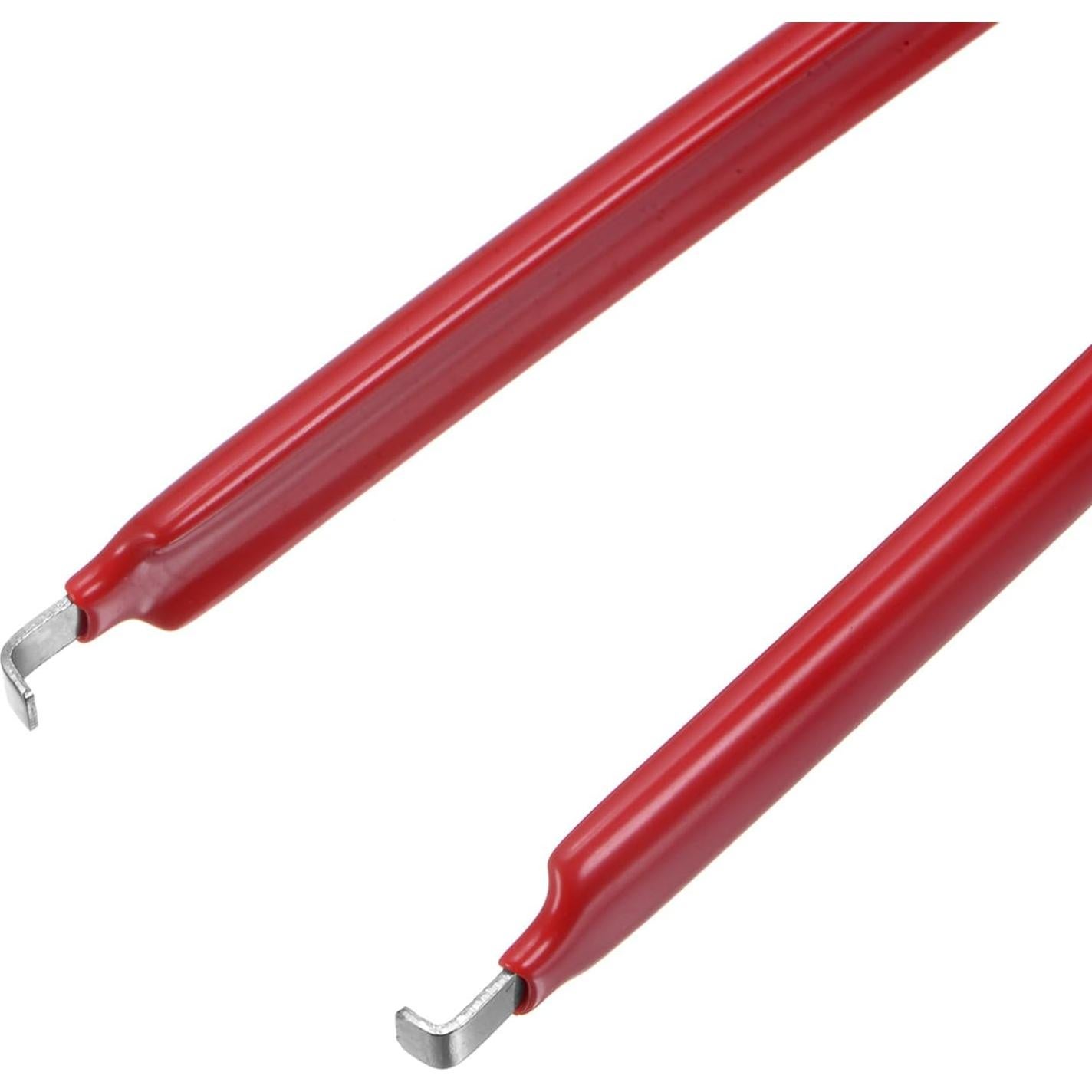 Extractor de Chips IC uxcell Acero Inoxidable Mango Rojo