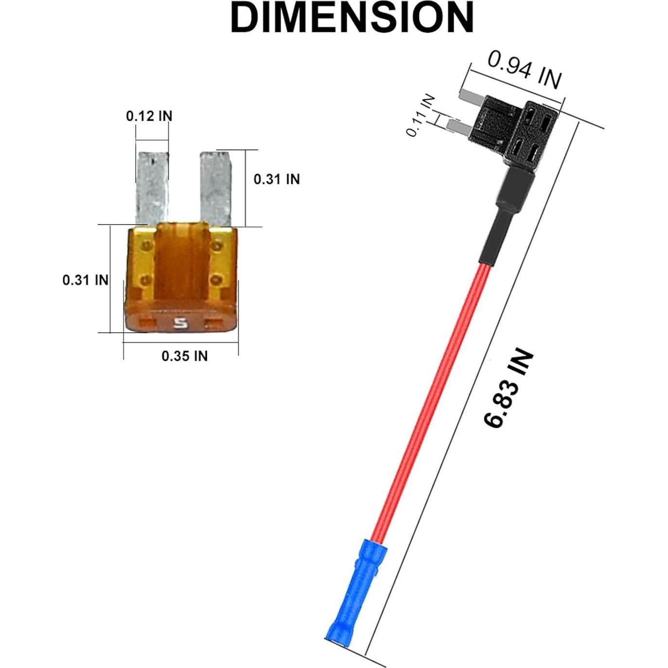 Kit Adaptador Fusible MuHize Micro2 - 10 Fusibles 5A Incluidos