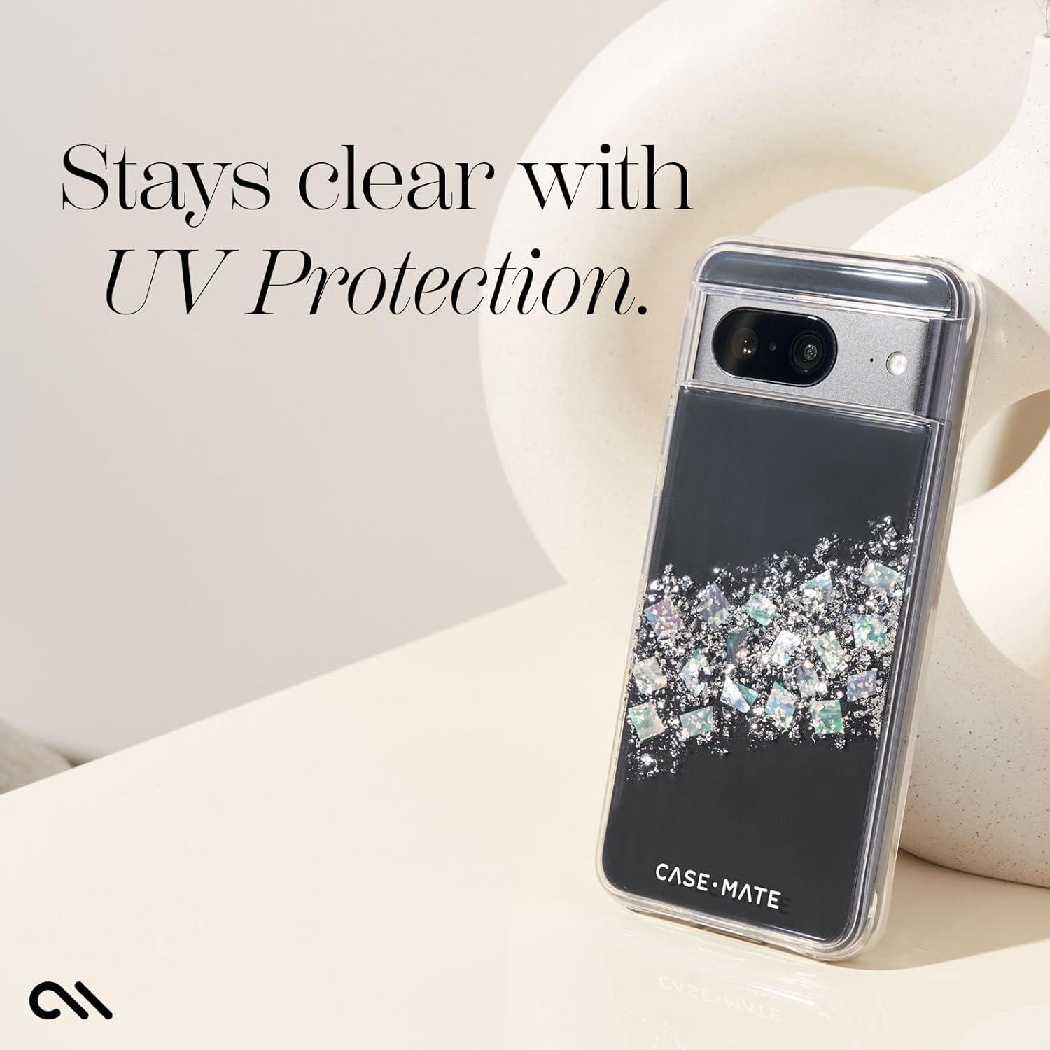 Funda Case-Mate para Google Pixel 8 - Toque de Perla, 15.7 cm