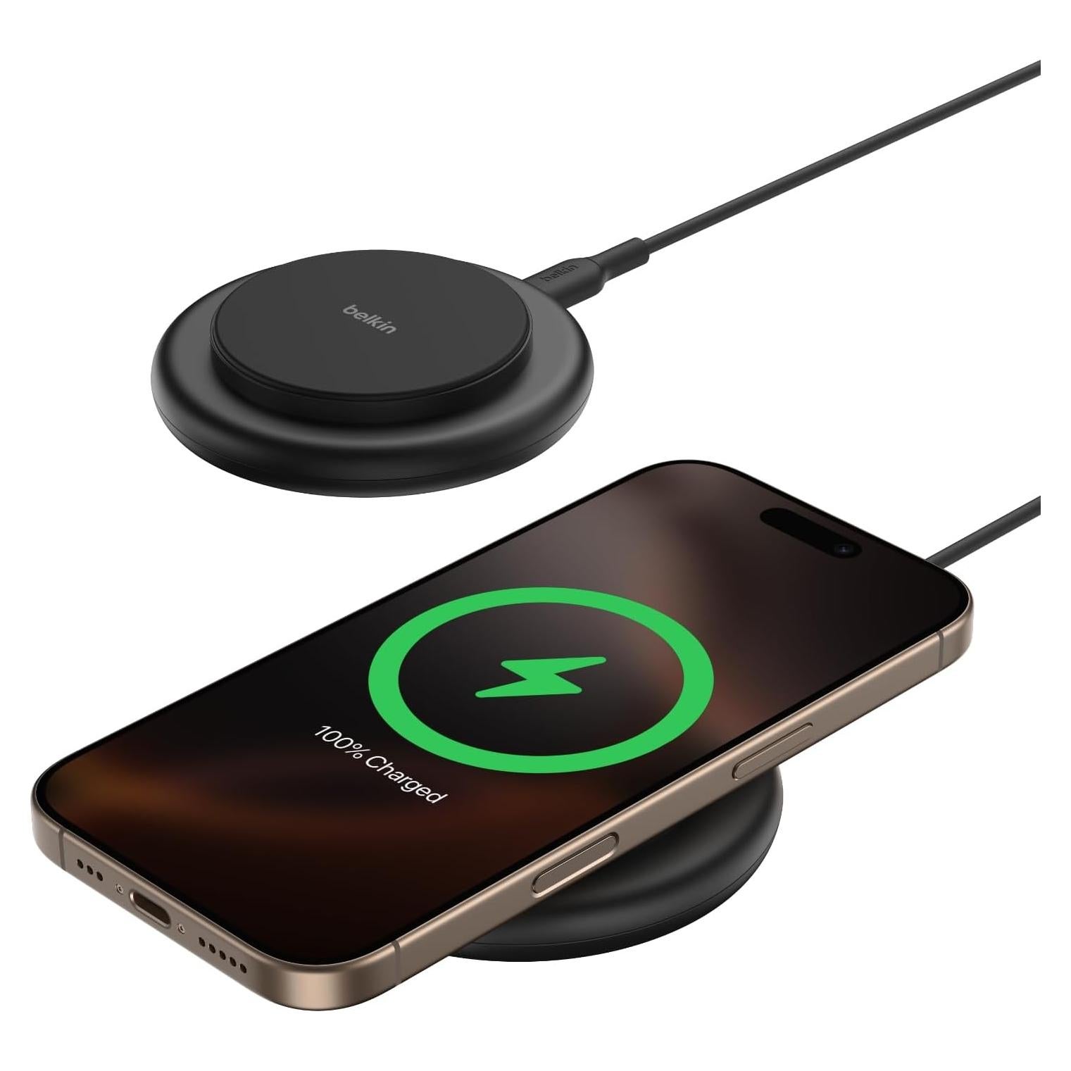 Base de Carga Inalámbrica Magnética Belkin 15W - 2-Pack