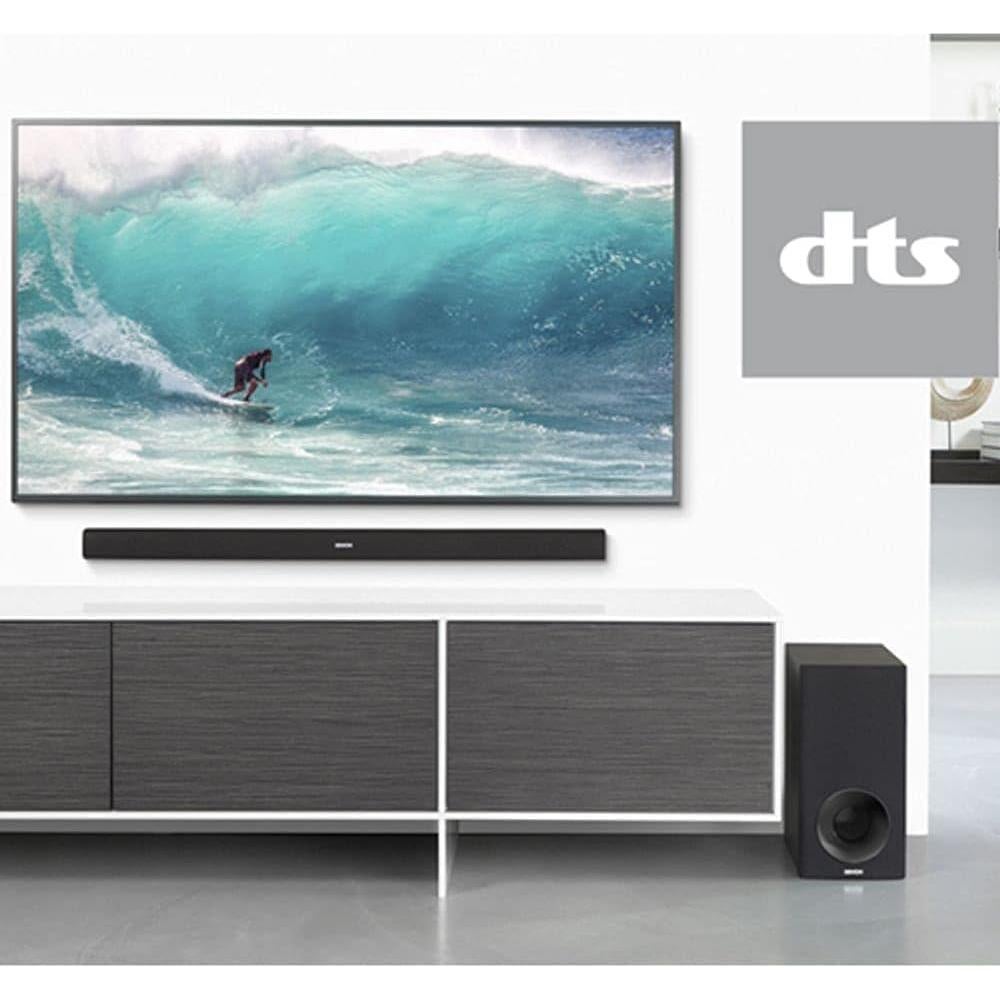 Barra de Sonido Denon DHT-S316 con Subwoofer Inalámbrico 2.1