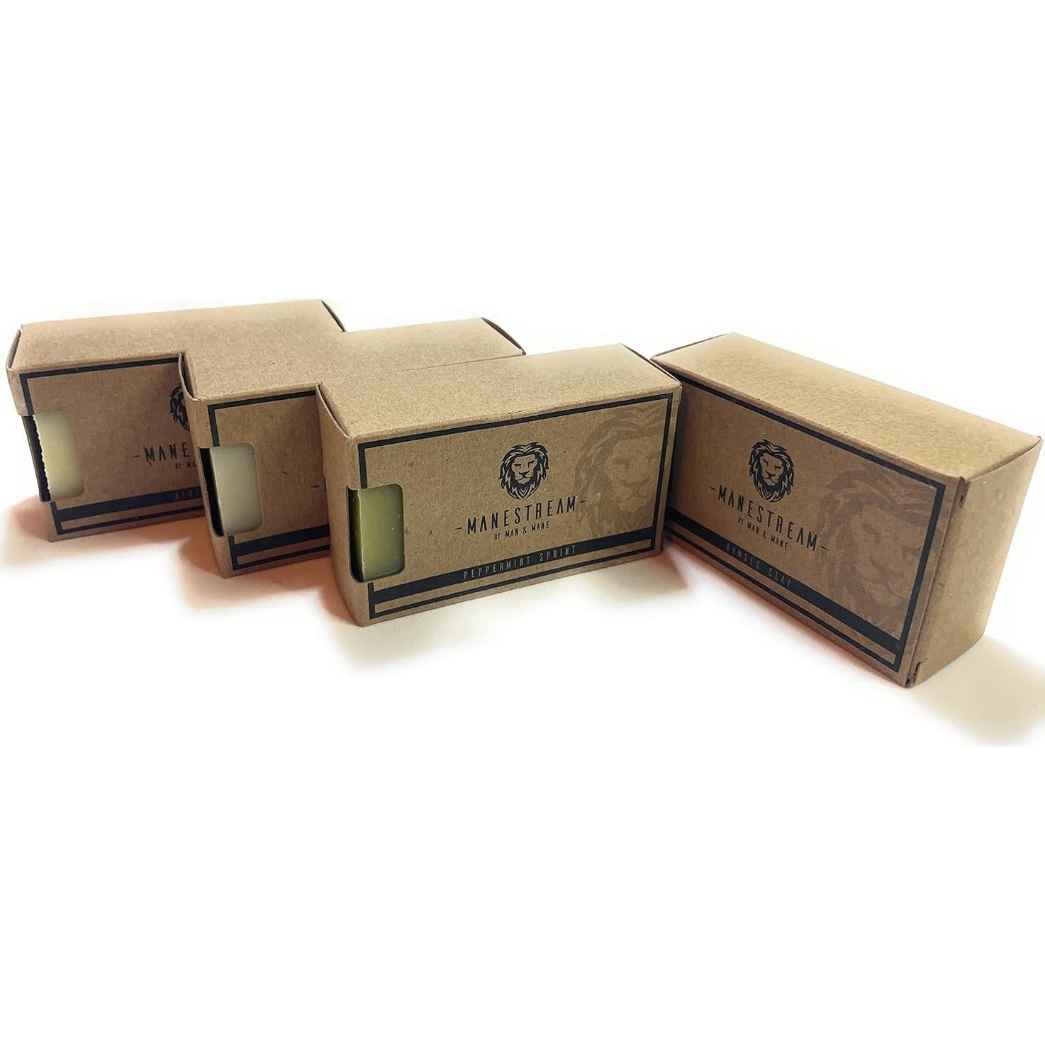 Jabón Natural MAN & MANE Aloe Vera y Caléndula 117g