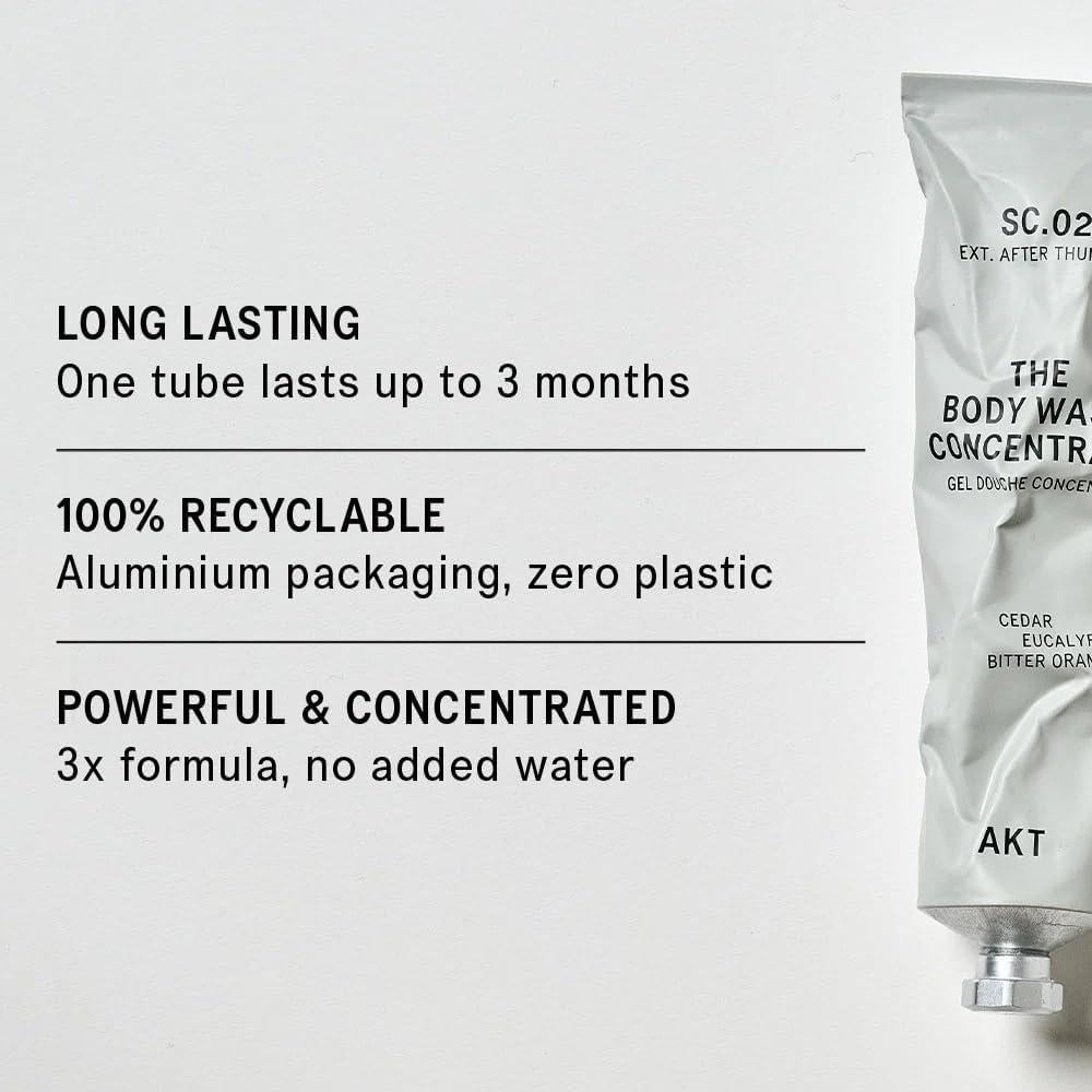 Gel de Ducha Concentrado AKT 100ml Eucalipto Natural