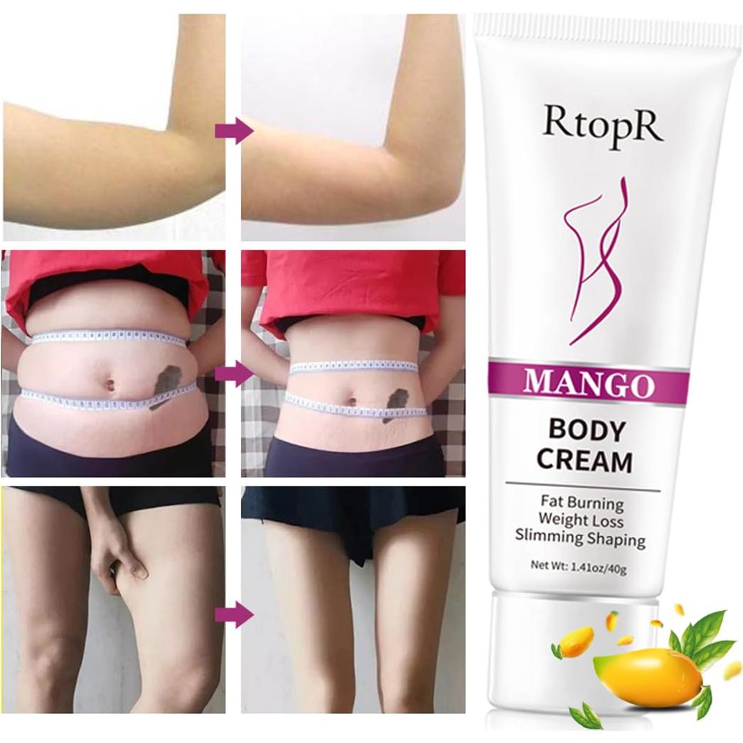 Crema Adelgazante BIOKUSY 1 PCS para Abdomen y Cintura - Natural