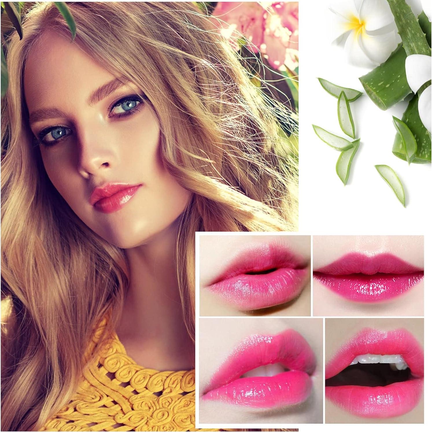 Paquete de 4 Labiales Hidratantes LZYLLS - Cambio de Color