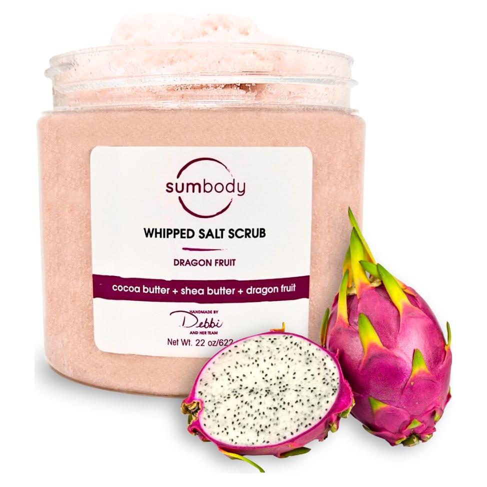 Exfoliante Corporal de Sal Sumbody 600g Fruta del Dragón Natural