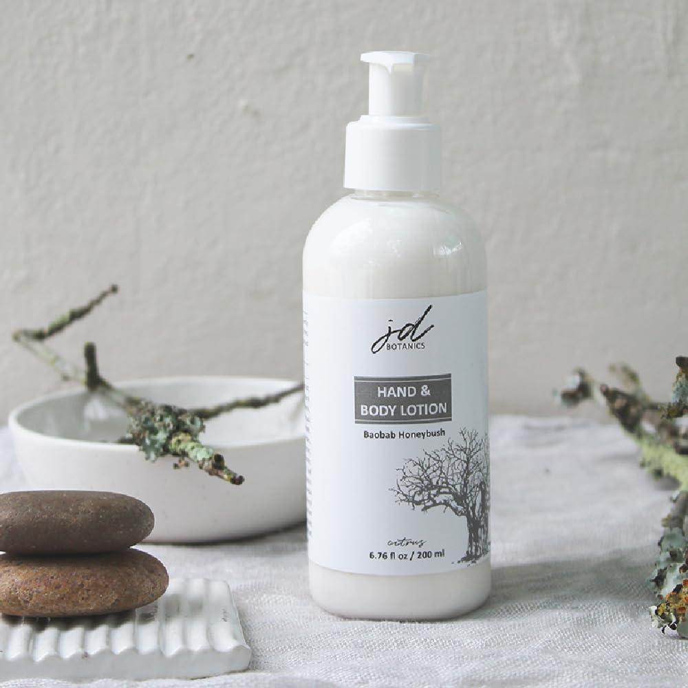 Loción Corporal JDBotanics Baobab y Honeybush 198.5 ml