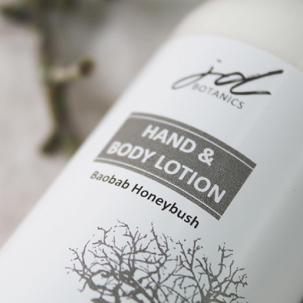 Loción Corporal JDBotanics Baobab y Honeybush 198.5 ml
