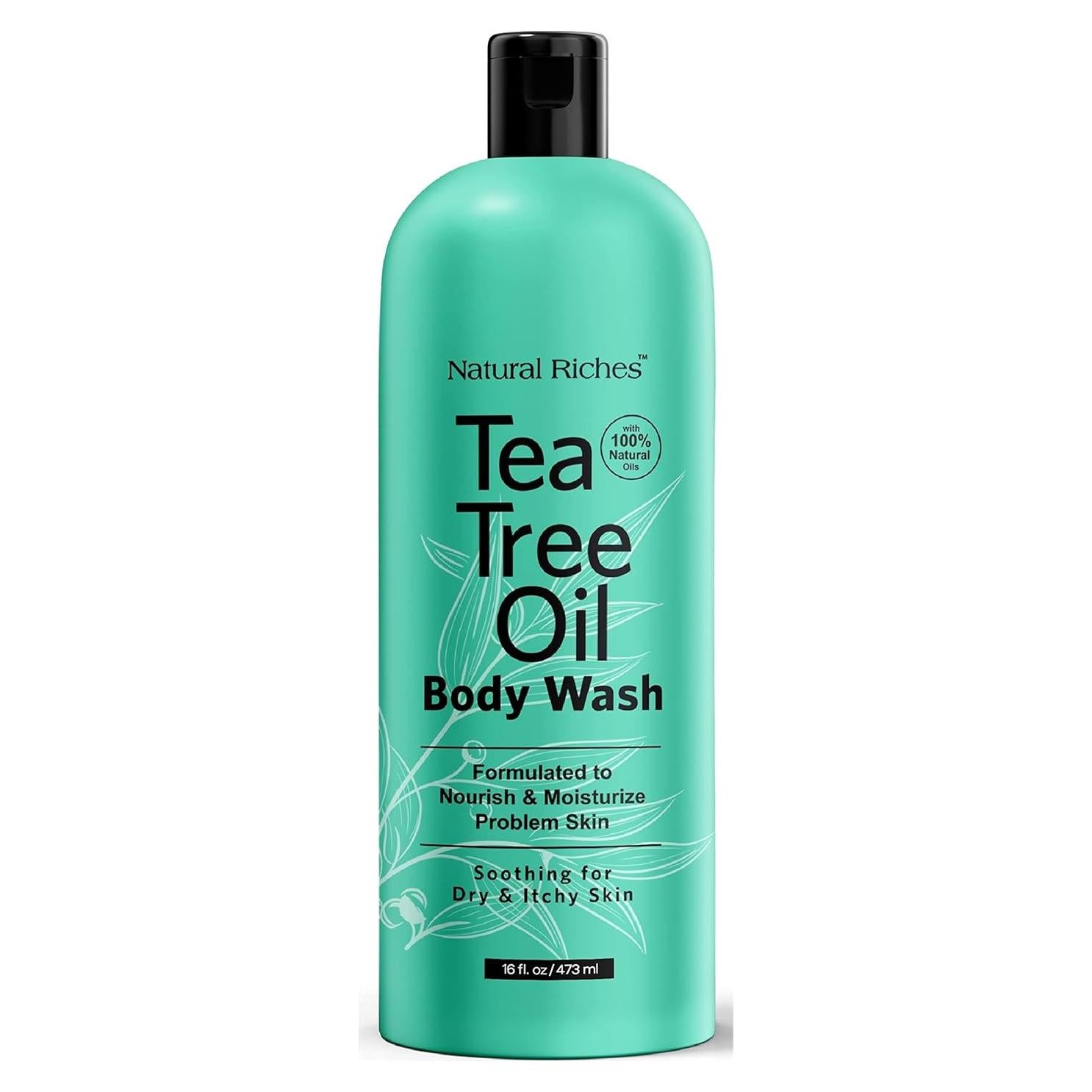 Jabón Corporal Natural Riches 473 ml - Árbol de Té y Aloe Vera