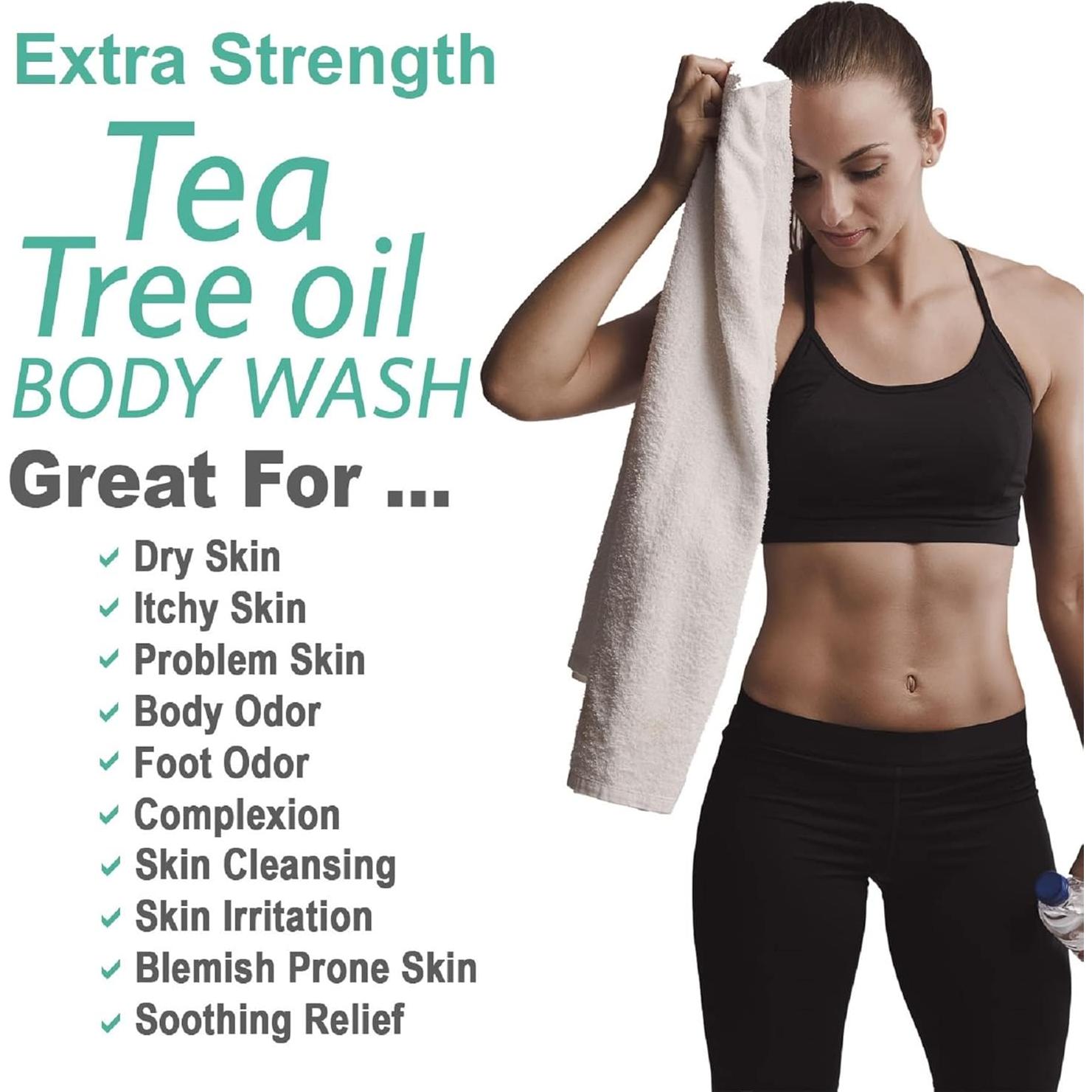 Jabón Corporal Natural Riches 473 ml - Árbol de Té y Aloe Vera