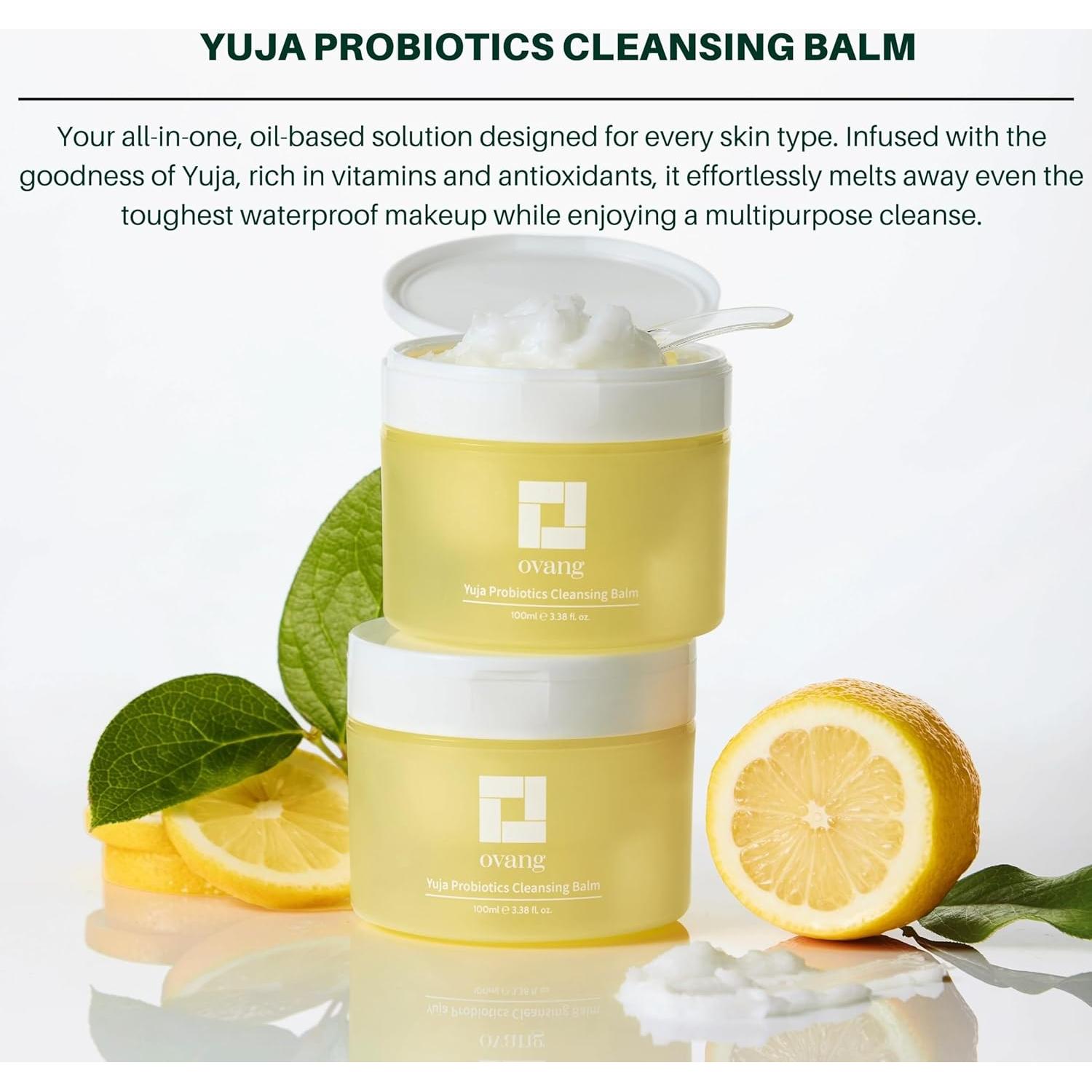 Bálsamo Limpiador Probioticos Yuja OVANG 100ml Sin Fragancia