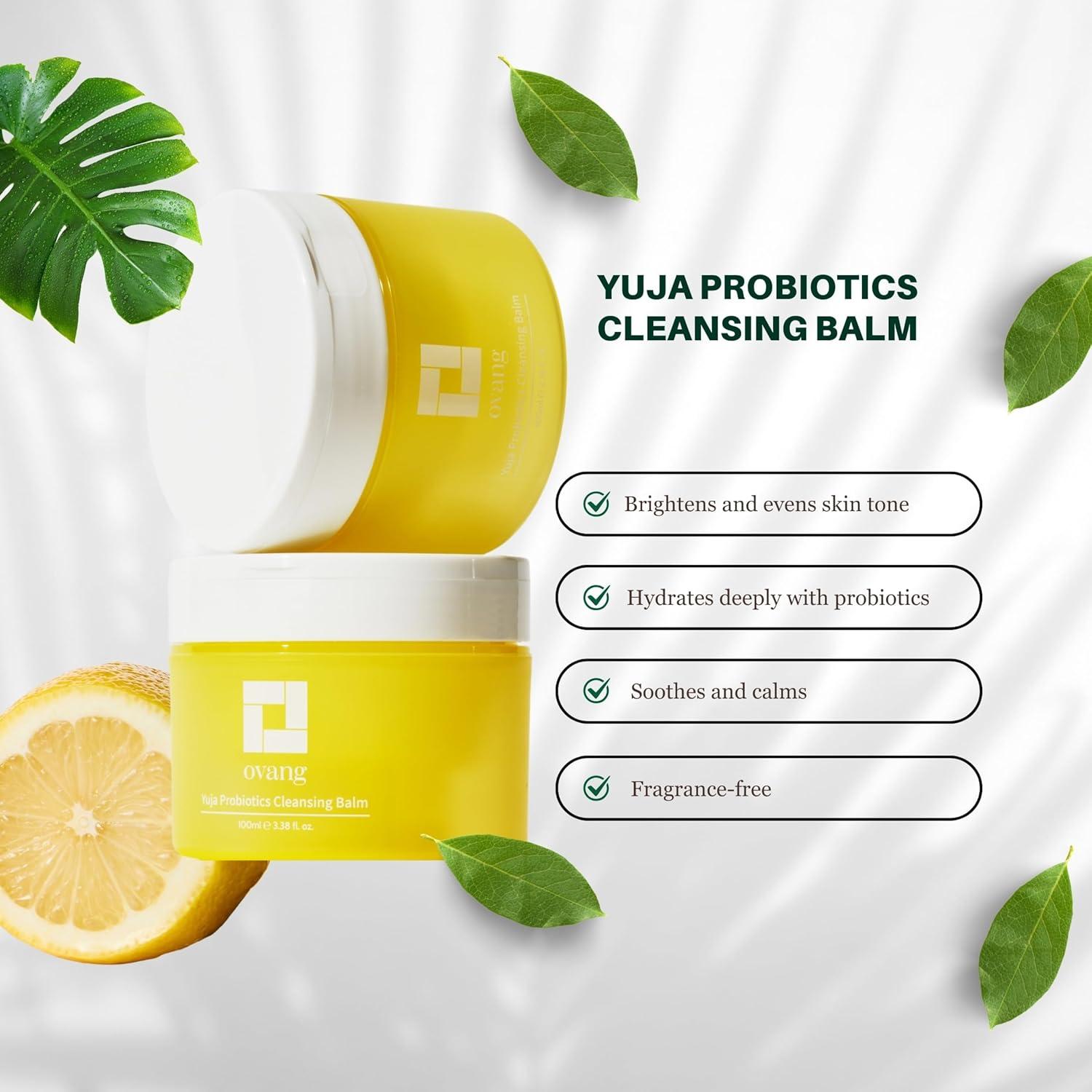 Bálsamo Limpiador Probioticos Yuja OVANG 100ml Sin Fragancia