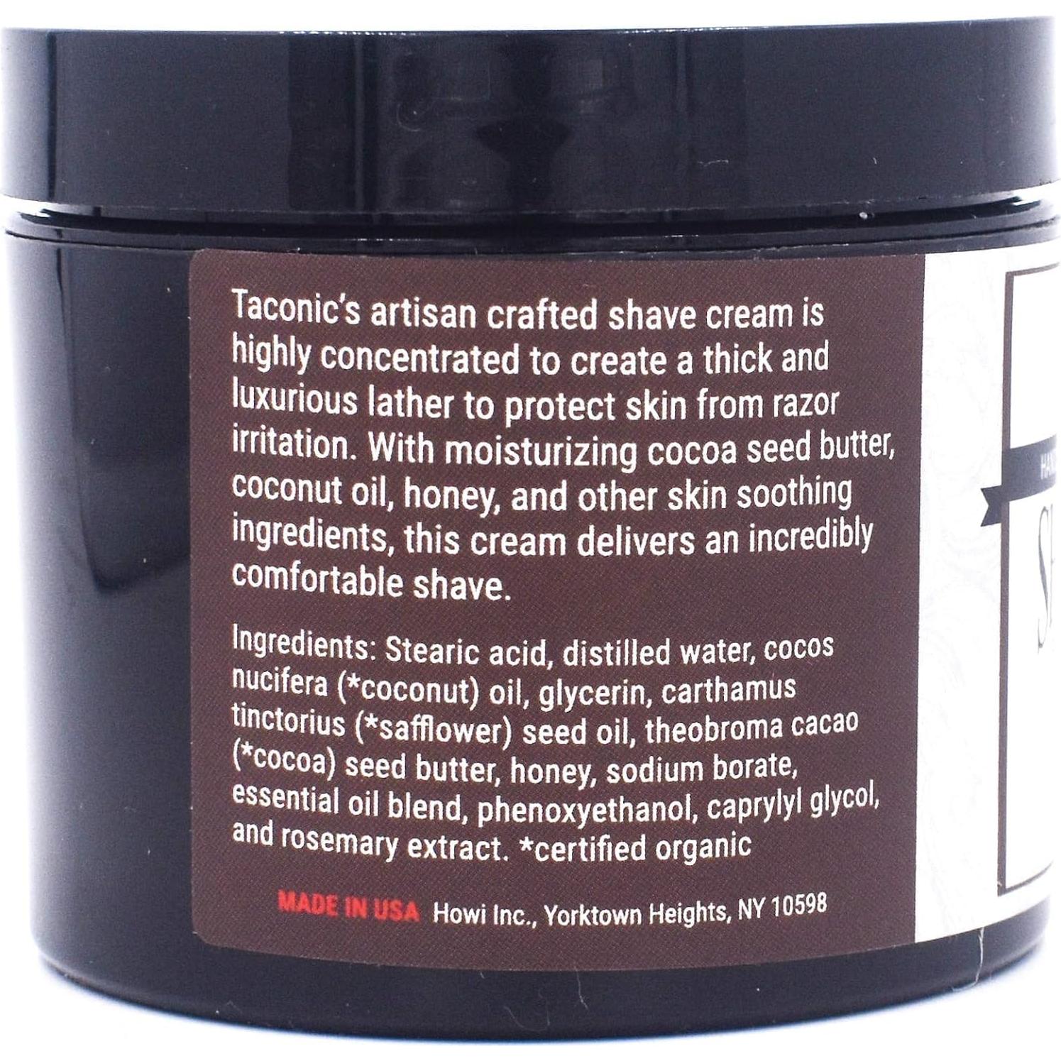 Crema de Afeitar Natural Taconic Shave 113.4 g Bay Rum