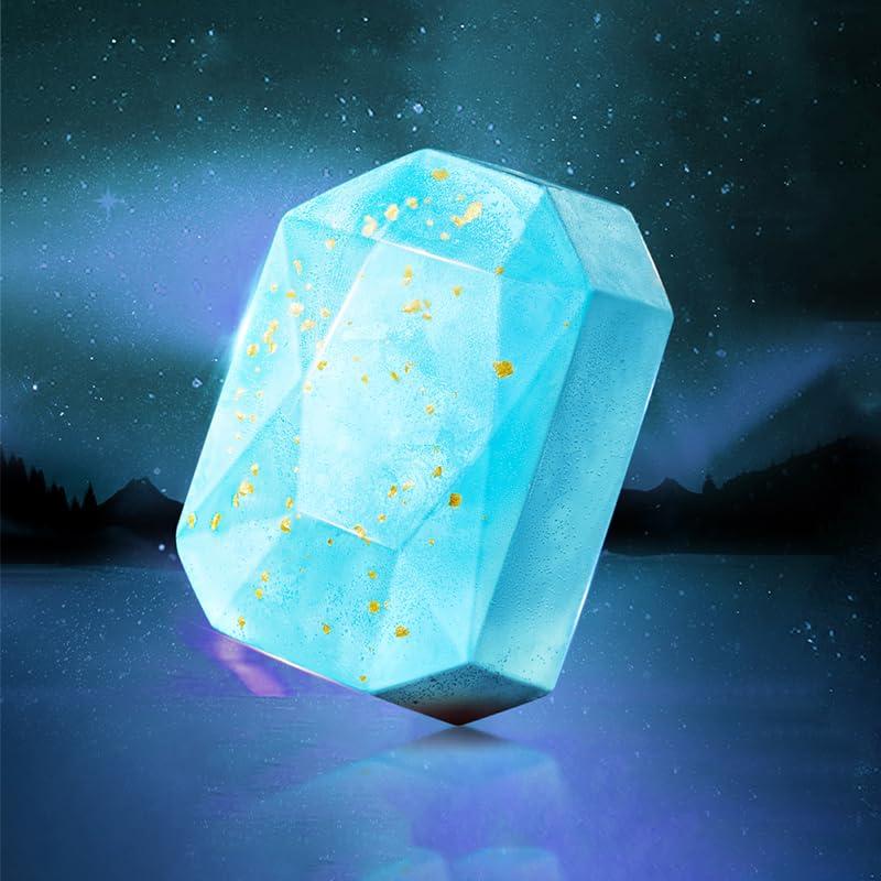 Jabón Hecho a Mano DLZZRS con Aceite Esencial y Hoja de Oro