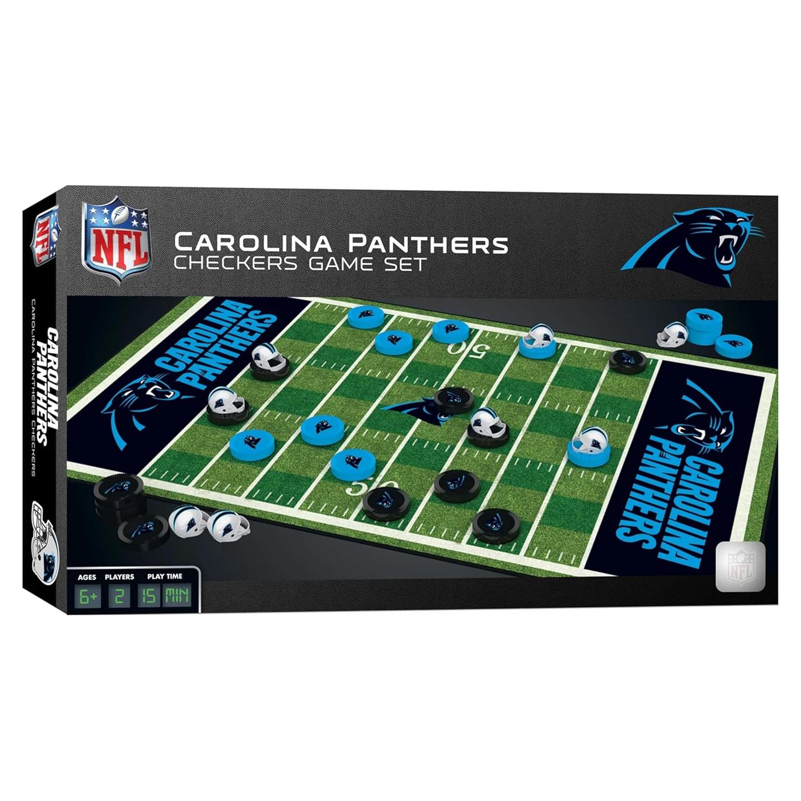 Ajedrez NFL MasterPieces Carolina Panthers 24 Piezas 33x54cm