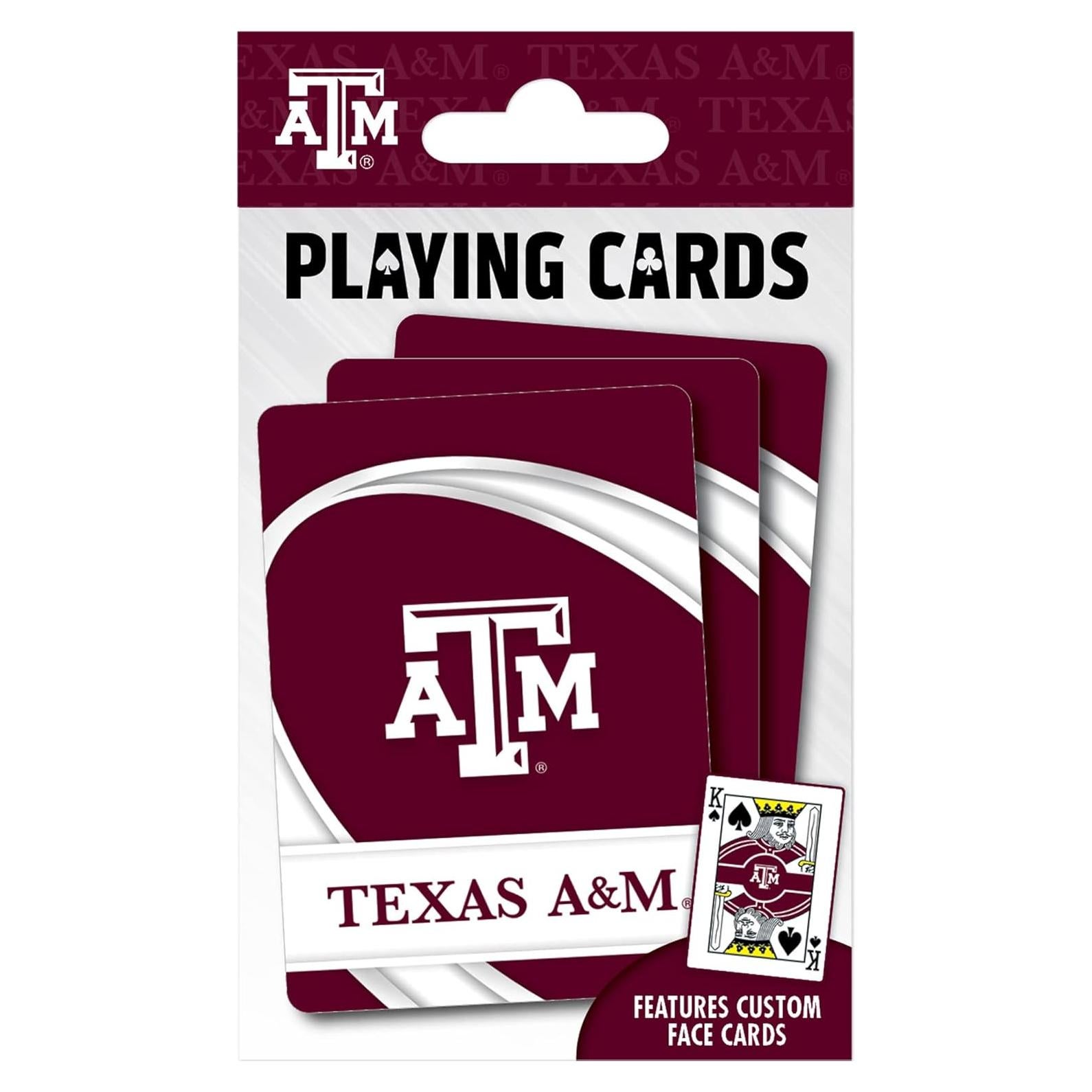 Cartas de Juego NCAA MasterPieces Unisex 52+2 Comodines