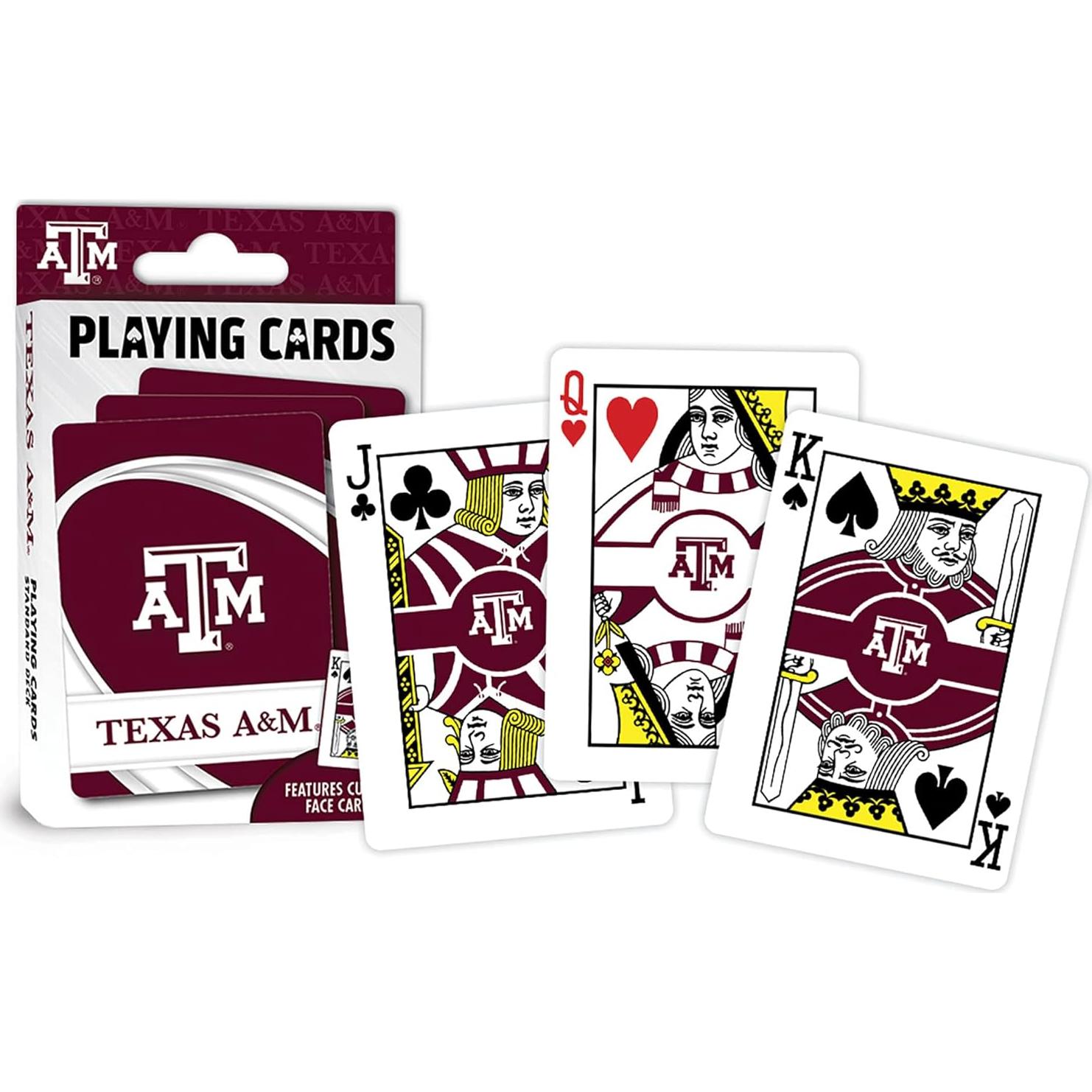 Cartas de Juego NCAA MasterPieces Unisex 52+2 Comodines