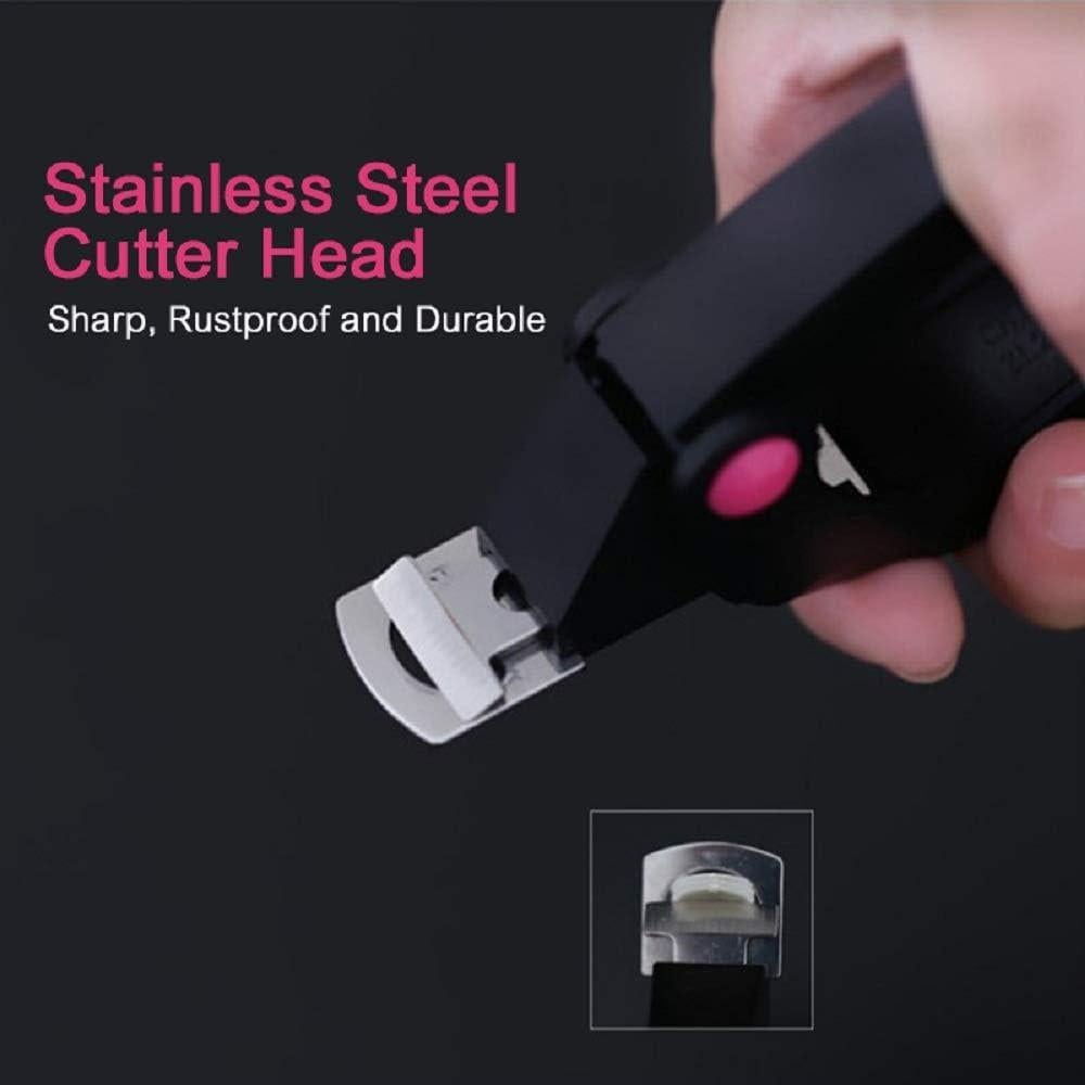 Cortador de Uñas Acrílicas Profesional NAILART Negro 21.5cm