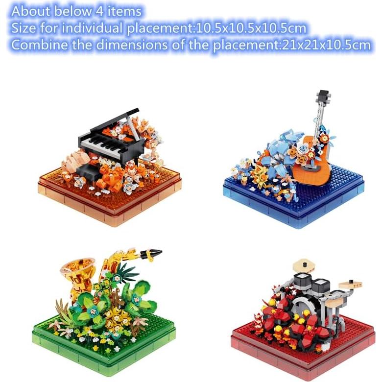 Conjunto de Bloques de Construcción Musicales Kadablk 3000 PCS