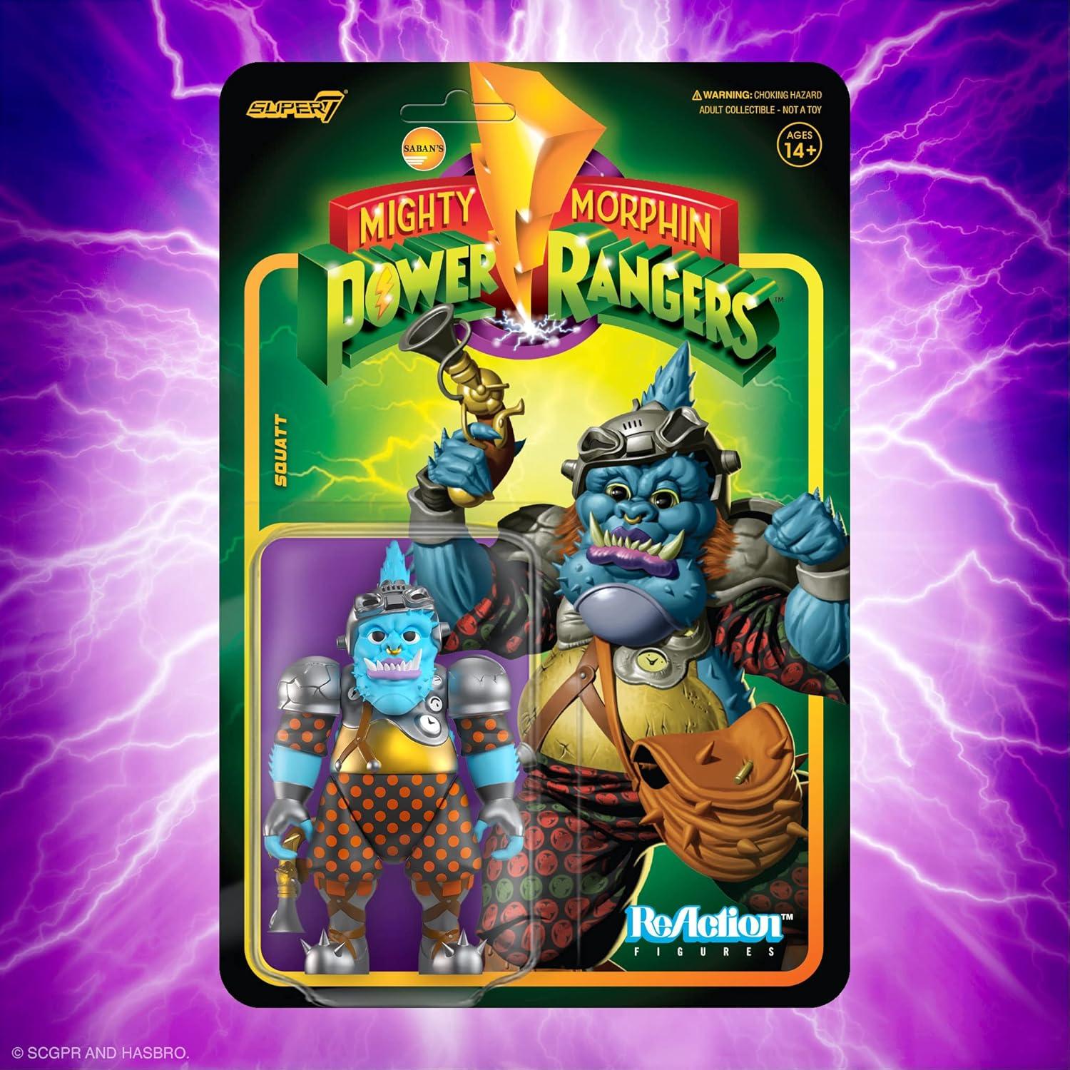 Figura de Acción Squatt Super7 - Power Rangers 9.53 cm