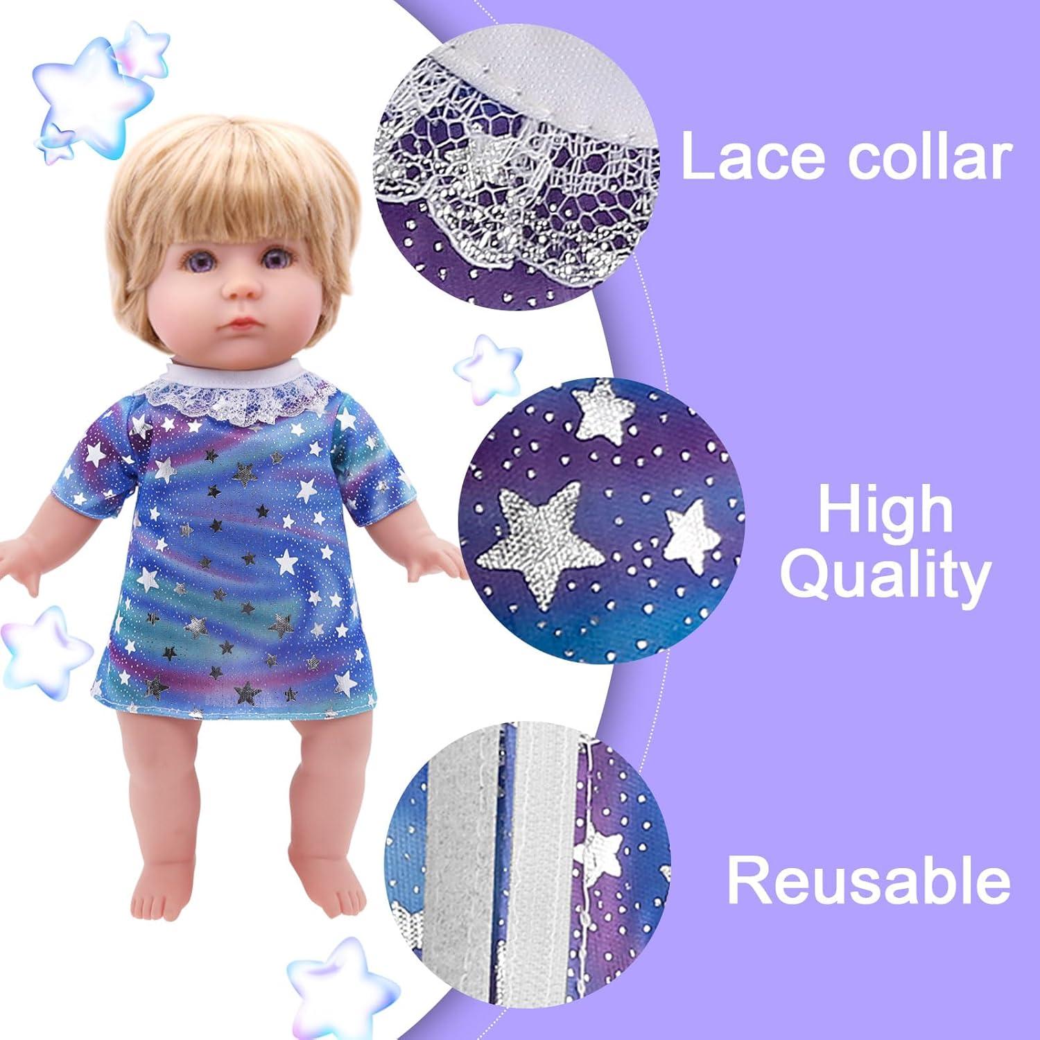 Conjuntos de Ropa para Muñecas Viva - 6 Estilos 10-12 Pulgadas