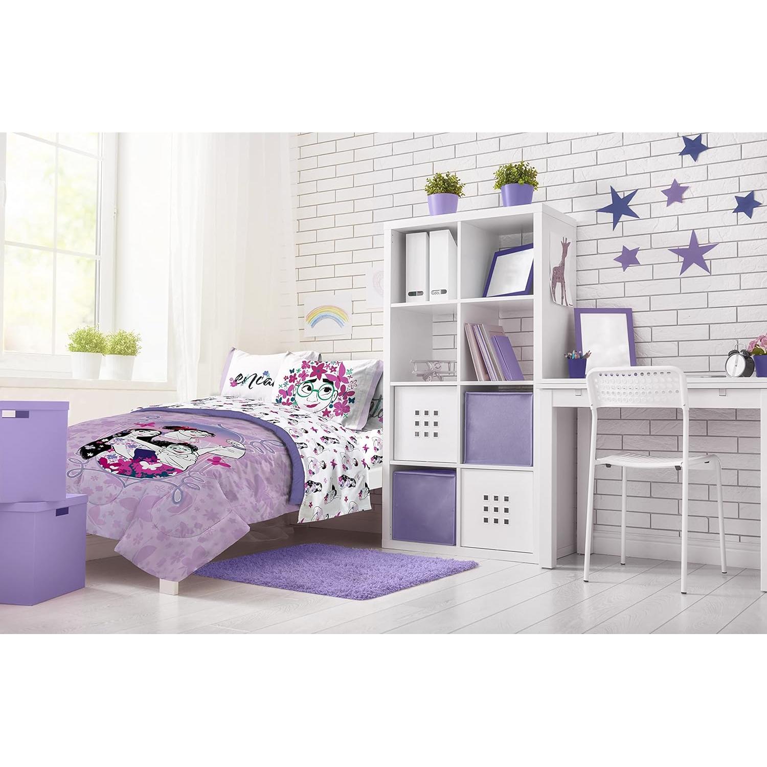 Juego de Cama Disney Encanto 5 Piezas Twin Microfibra