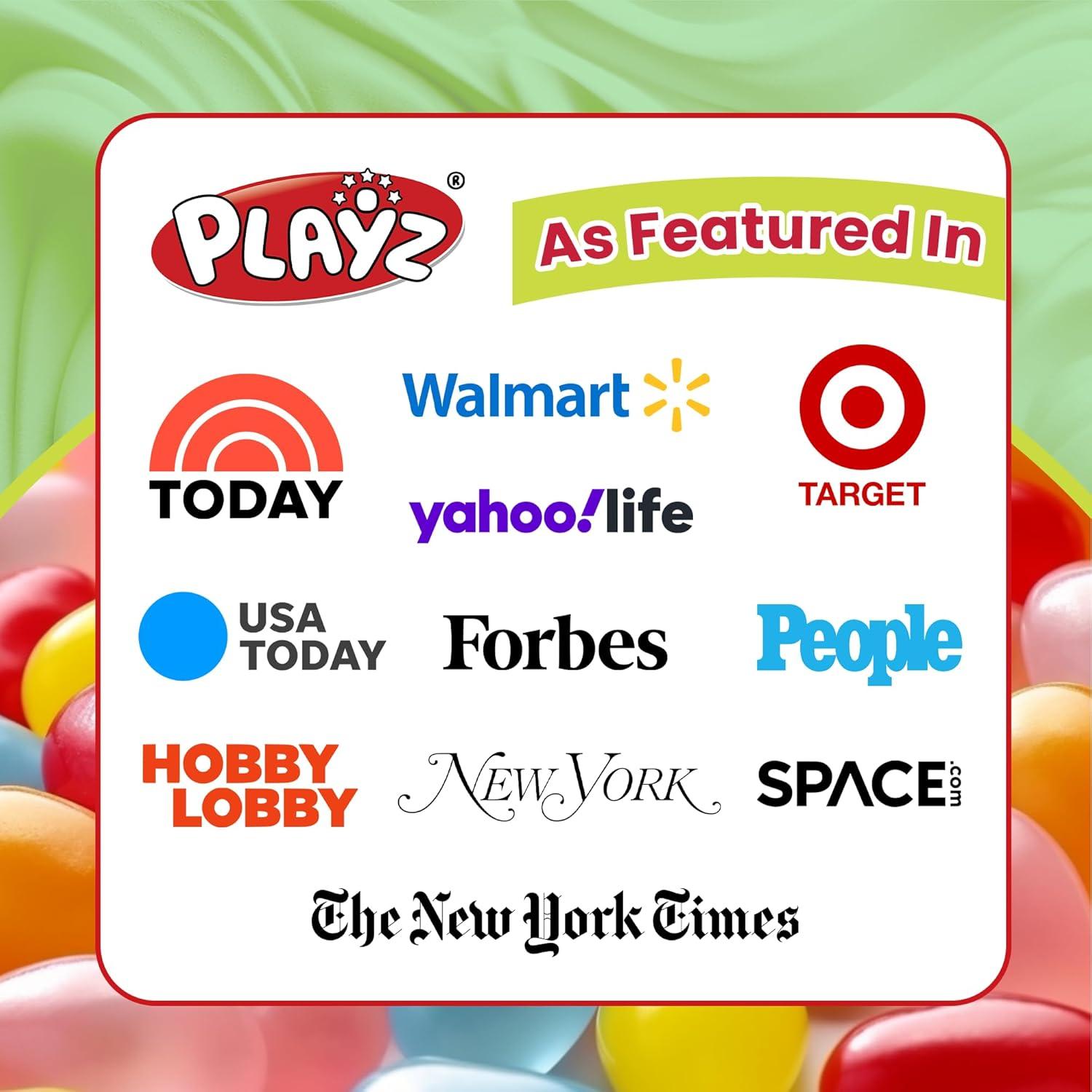 Kit de Ciencia Playz para Hacer Slime Comestible - 25 Experimentos