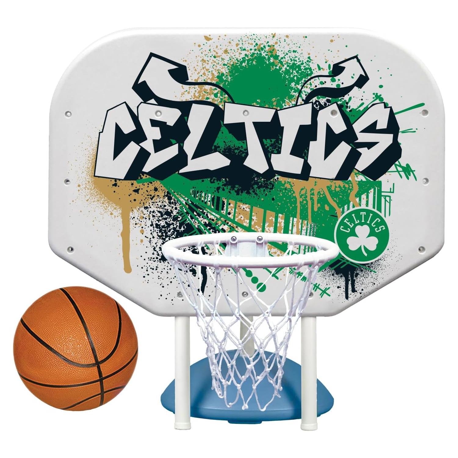 Conjunto de Baloncesto Poolmaster NBA Graffiti Celtics 82.55x86.36cm