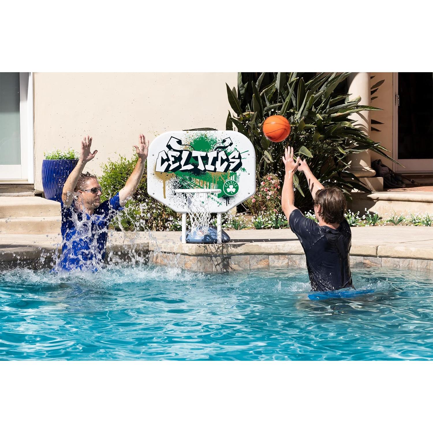 Conjunto de Baloncesto Poolmaster NBA Graffiti Celtics 82.55x86.36cm