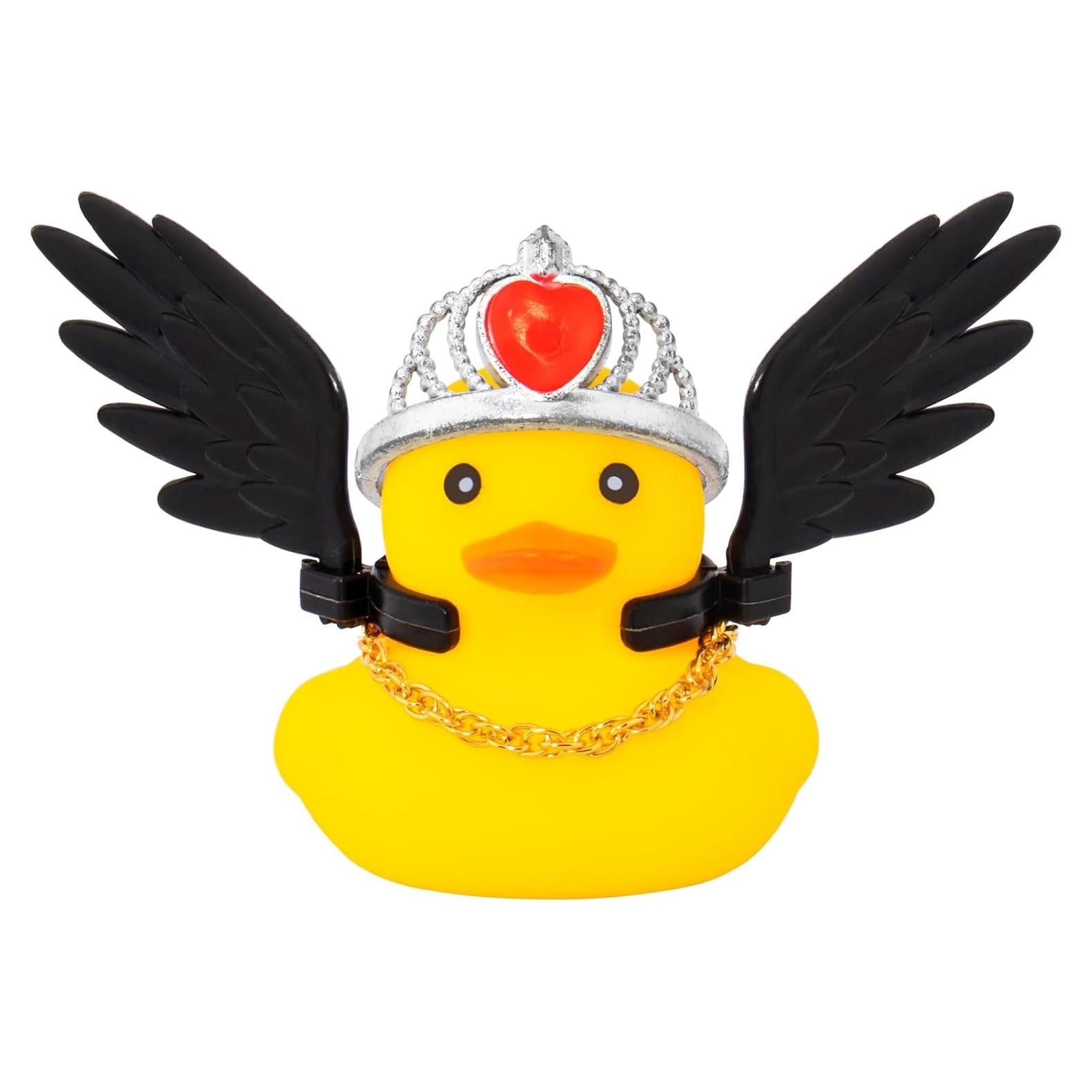 Pato de Coche Decorativo Wonuu con Gafas y Alas 6cm