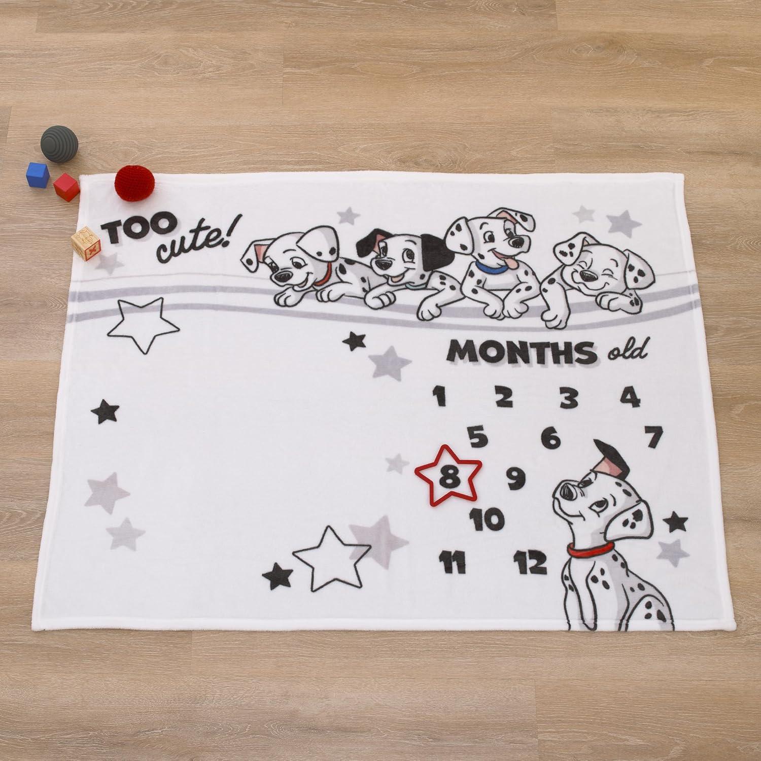 Manta Fotográfica para Bebés Disney 101 Dálmatas 101.6x127cm