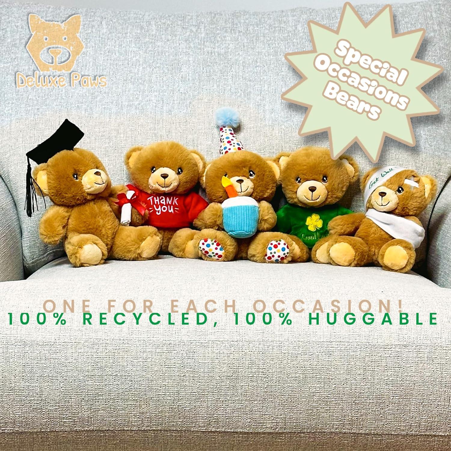 Oso de Graduación Ecológico Keel 17.78 cm 100% Reciclado