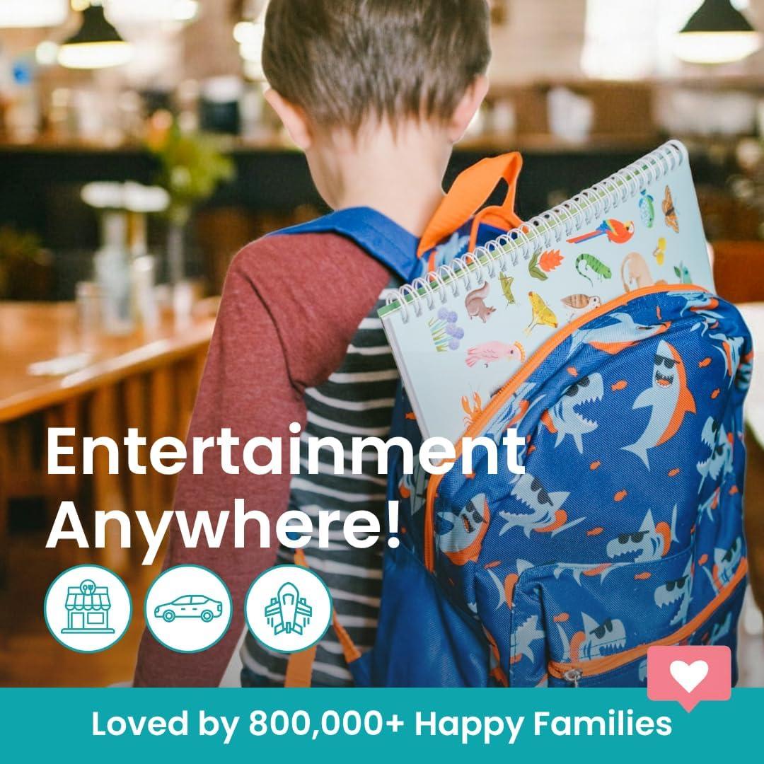 Libro de Stickers de Gatos Cupkin + 300 Stickers y Colorear