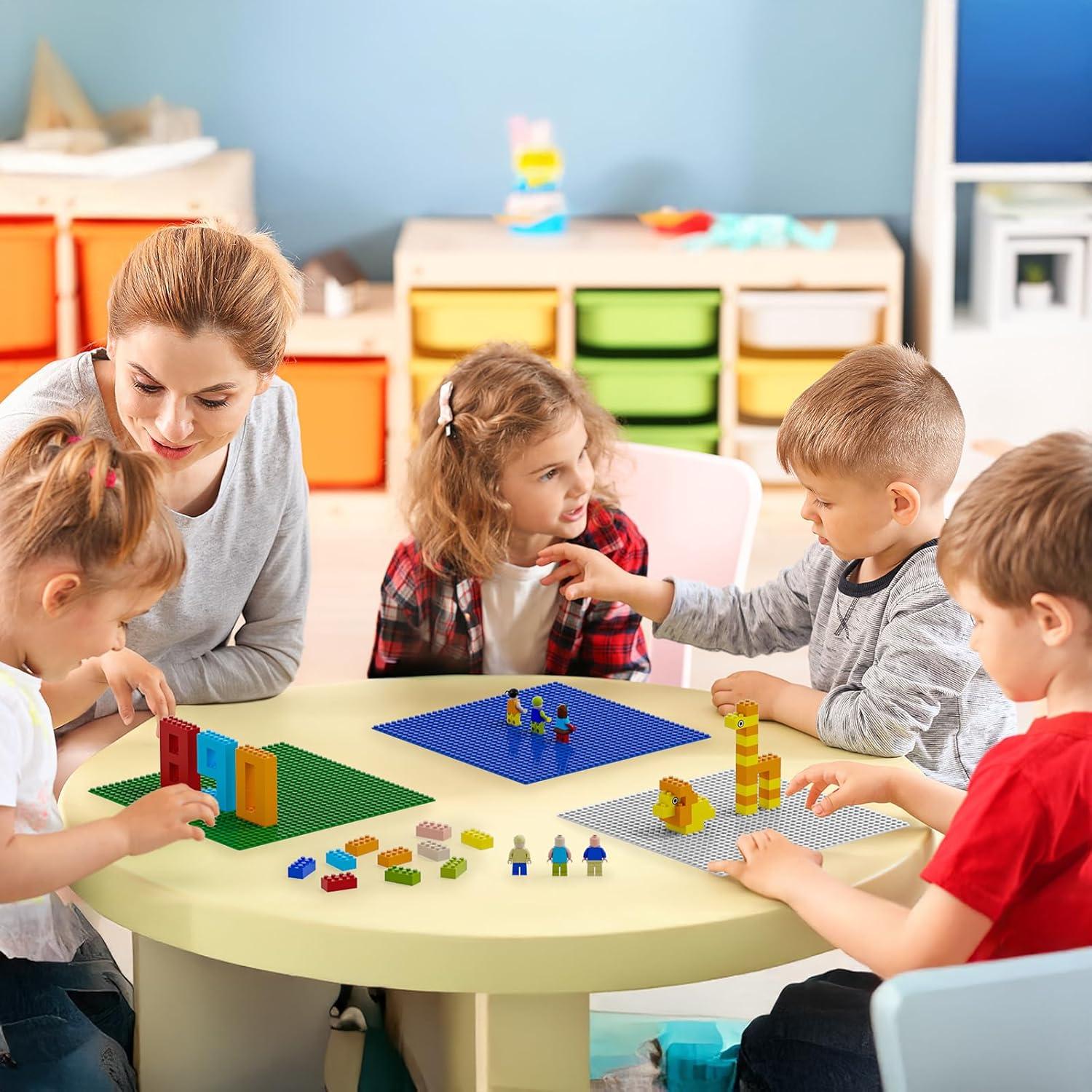 Placas Base Clásicas Grises 10x10cm - Paquete de 10 - PokiiuLK