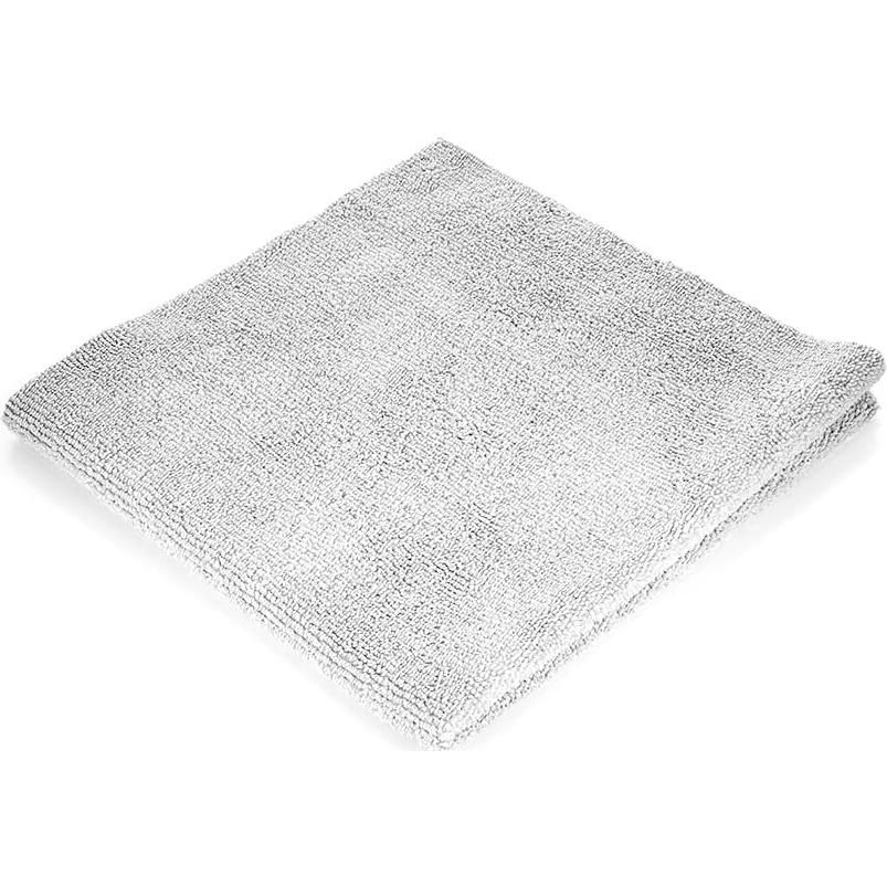 Toallas de Microfibra Edgeless 300 La Compañía de Trapos 40x40cm Gris Hielo (Paquete de 10)