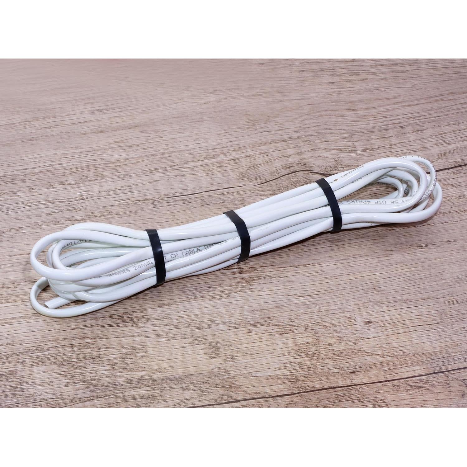 Sujetacables de Silicona ONLYKXY 100 Piezas 25mm Negro